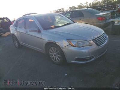 2012 Chrysler 200 Touring, серый — VIN 1C3CCBBB7CN101353, IAAI