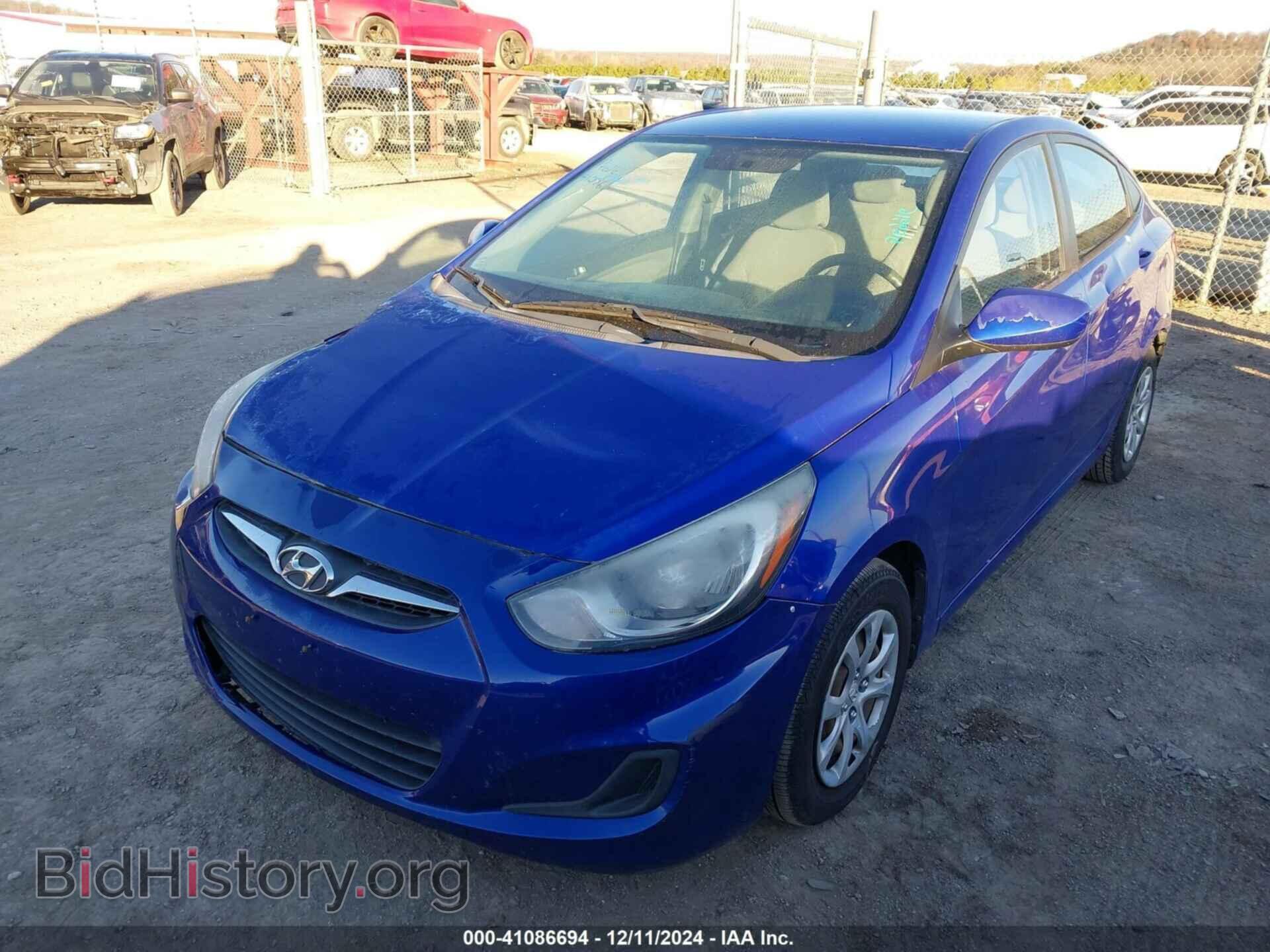 2014 HYUNDAI ACCENT - VIN: KMHCT4AE2EU652183 - Фото 2
