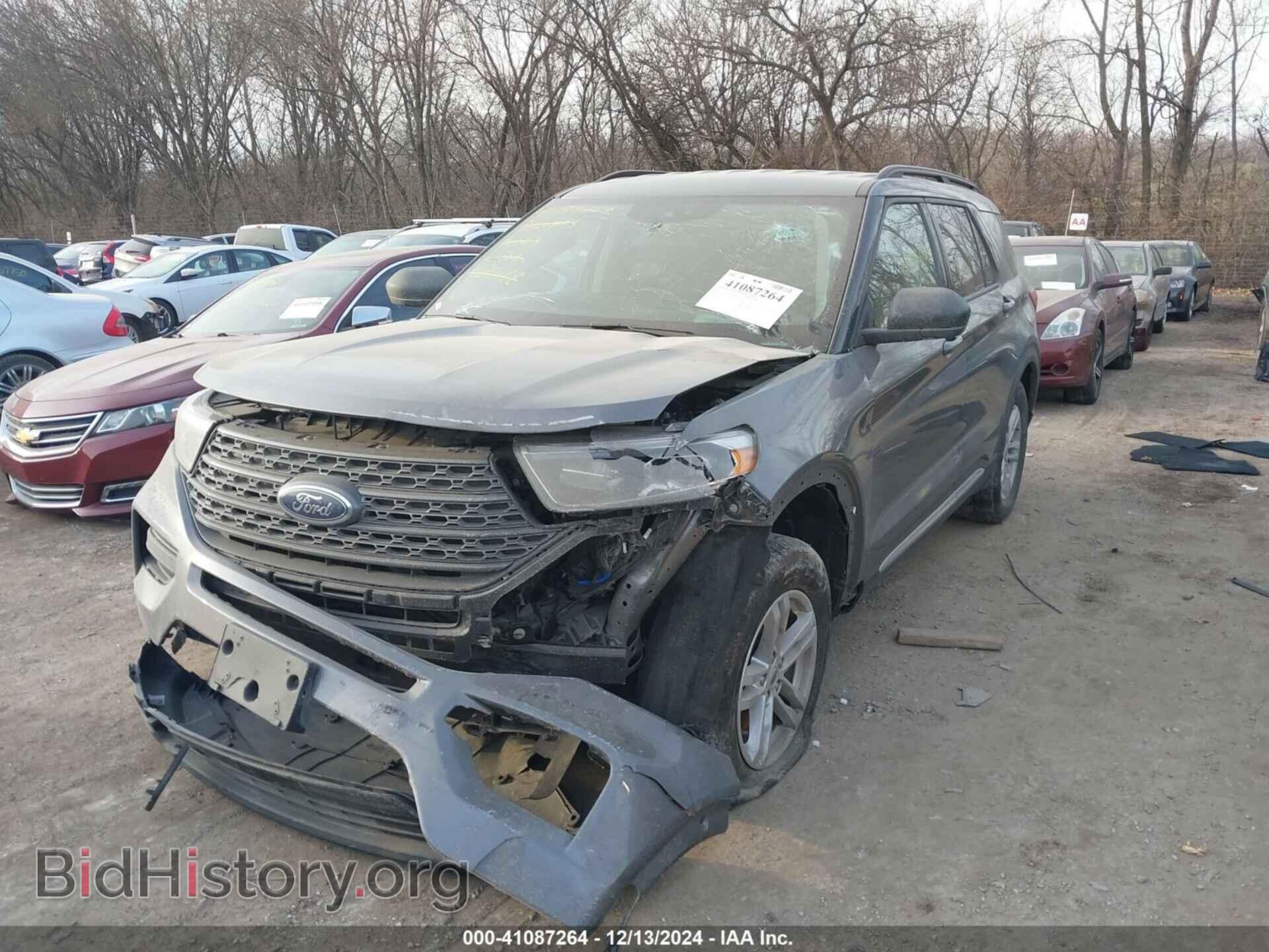 2022 FORD EXPLORER - VIN: 1FMSK8DH2NGA05468 - Фото 2