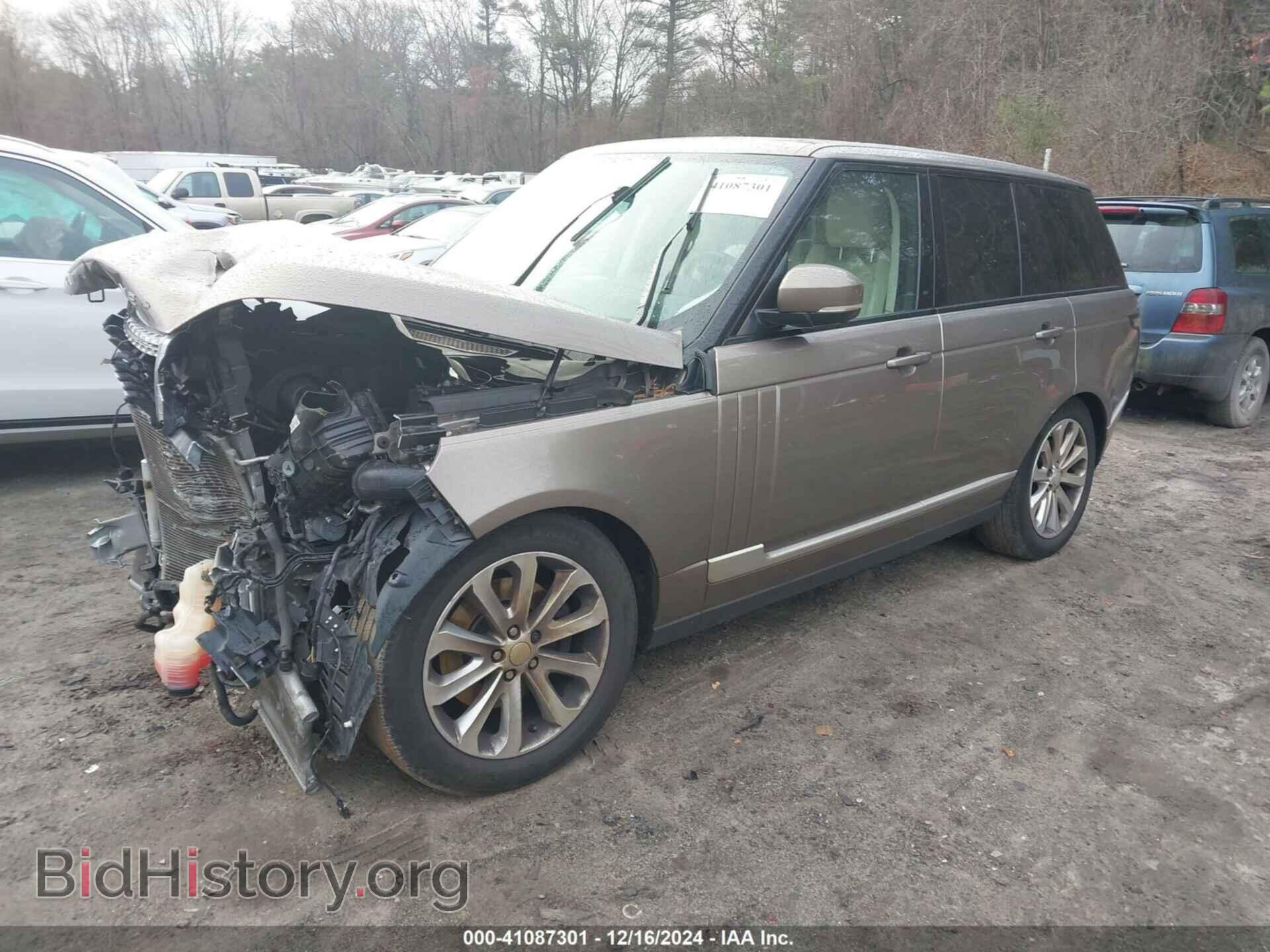 2015 LAND ROVER RANGE ROVER - VIN: SALGS2VF4FA220237 - Фото 2