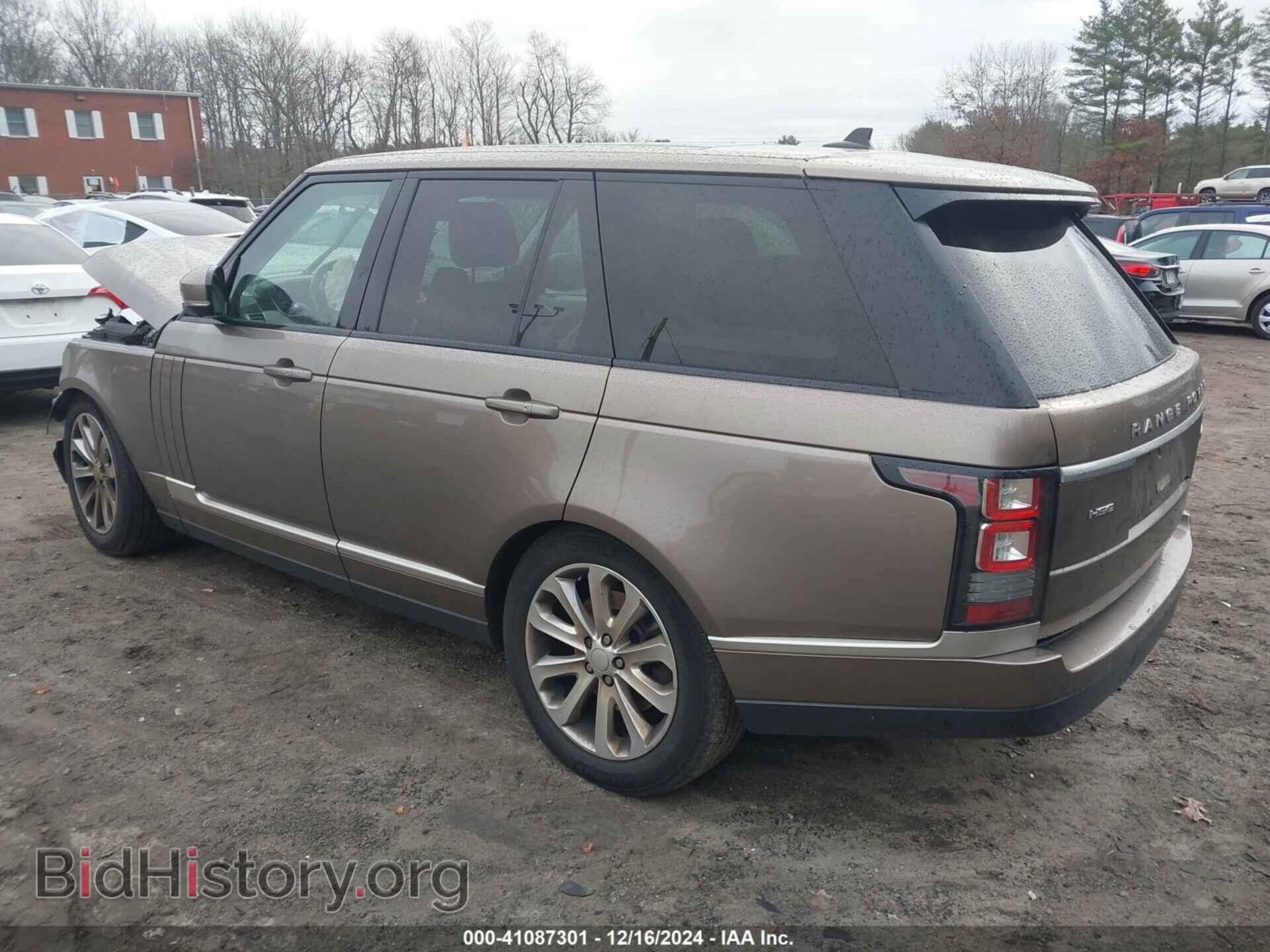 2015 LAND ROVER RANGE ROVER - VIN: SALGS2VF4FA220237 - Фото 3