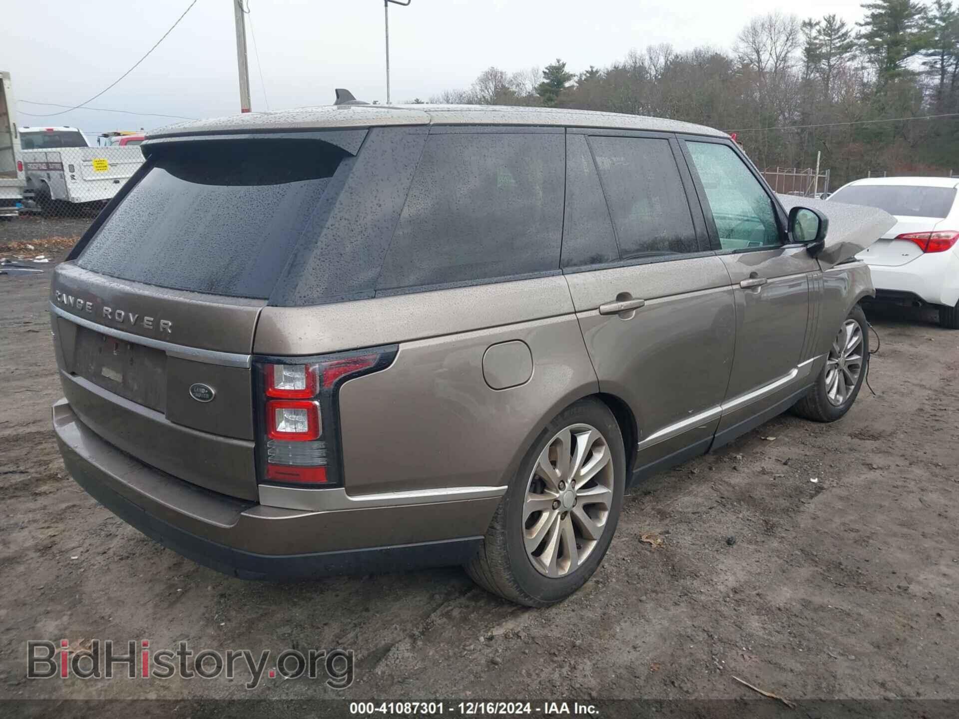 2015 LAND ROVER RANGE ROVER - VIN: SALGS2VF4FA220237 - Фото 4