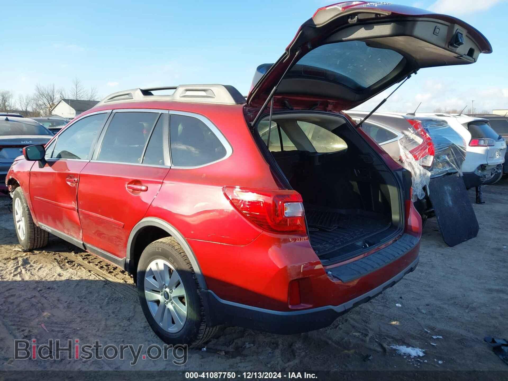 2016 SUBARU OUTBACK - VIN: 4S4BSADC7G3246691 - Фото 3