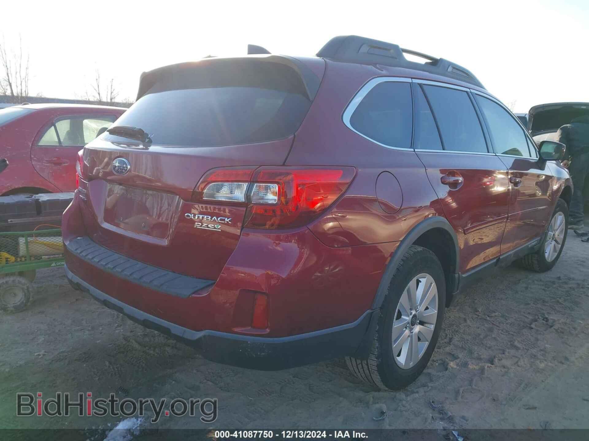 2016 SUBARU OUTBACK - VIN: 4S4BSADC7G3246691 - Фото 4