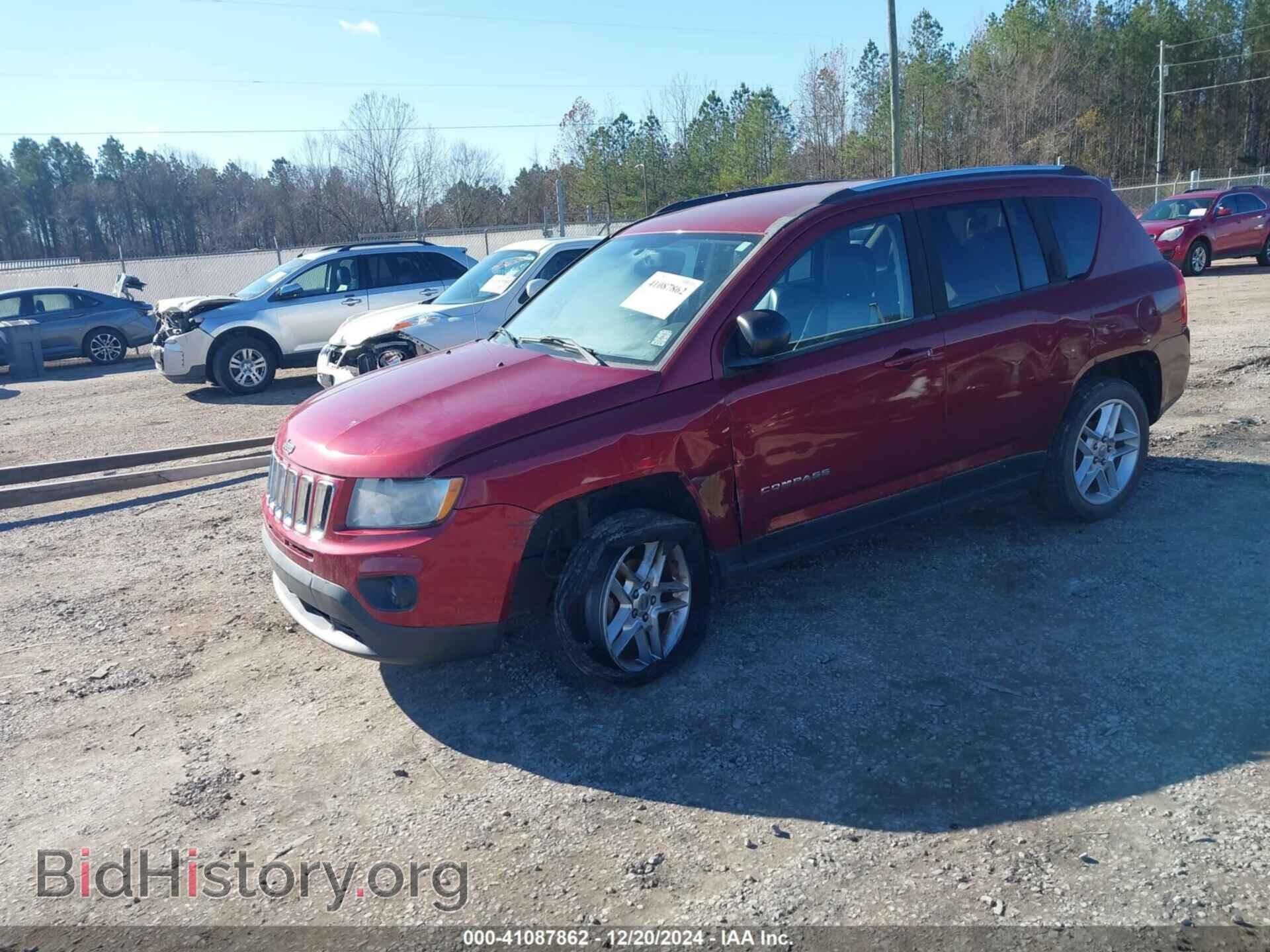 2012 JEEP COMPASS - VIN: 1C4NJCCB6CD526647 - Фото 2