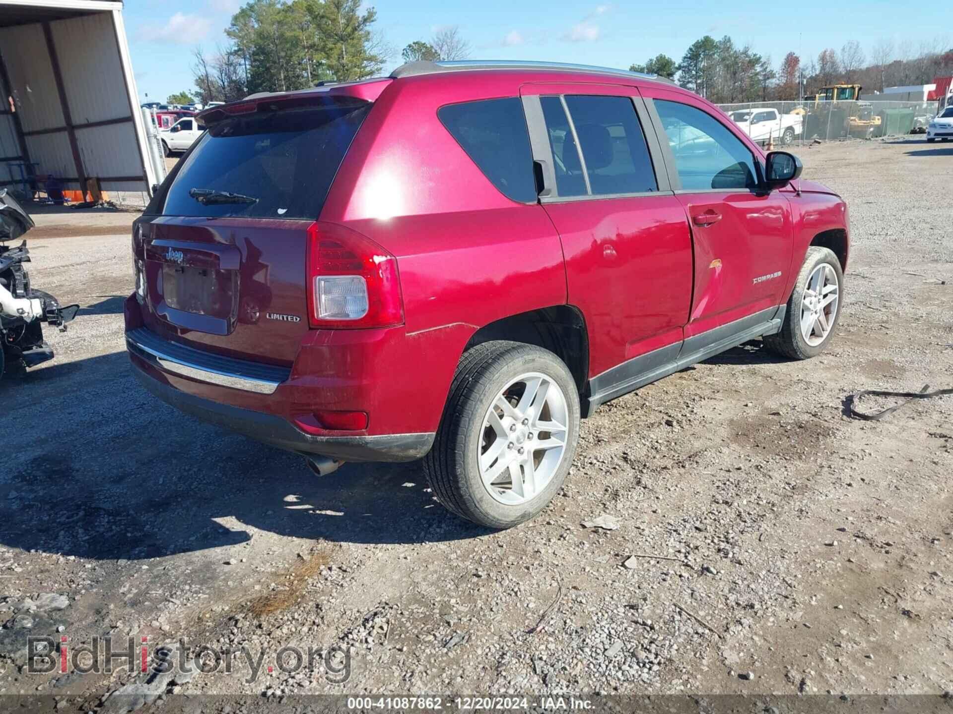 2012 JEEP COMPASS - VIN: 1C4NJCCB6CD526647 - Фото 4