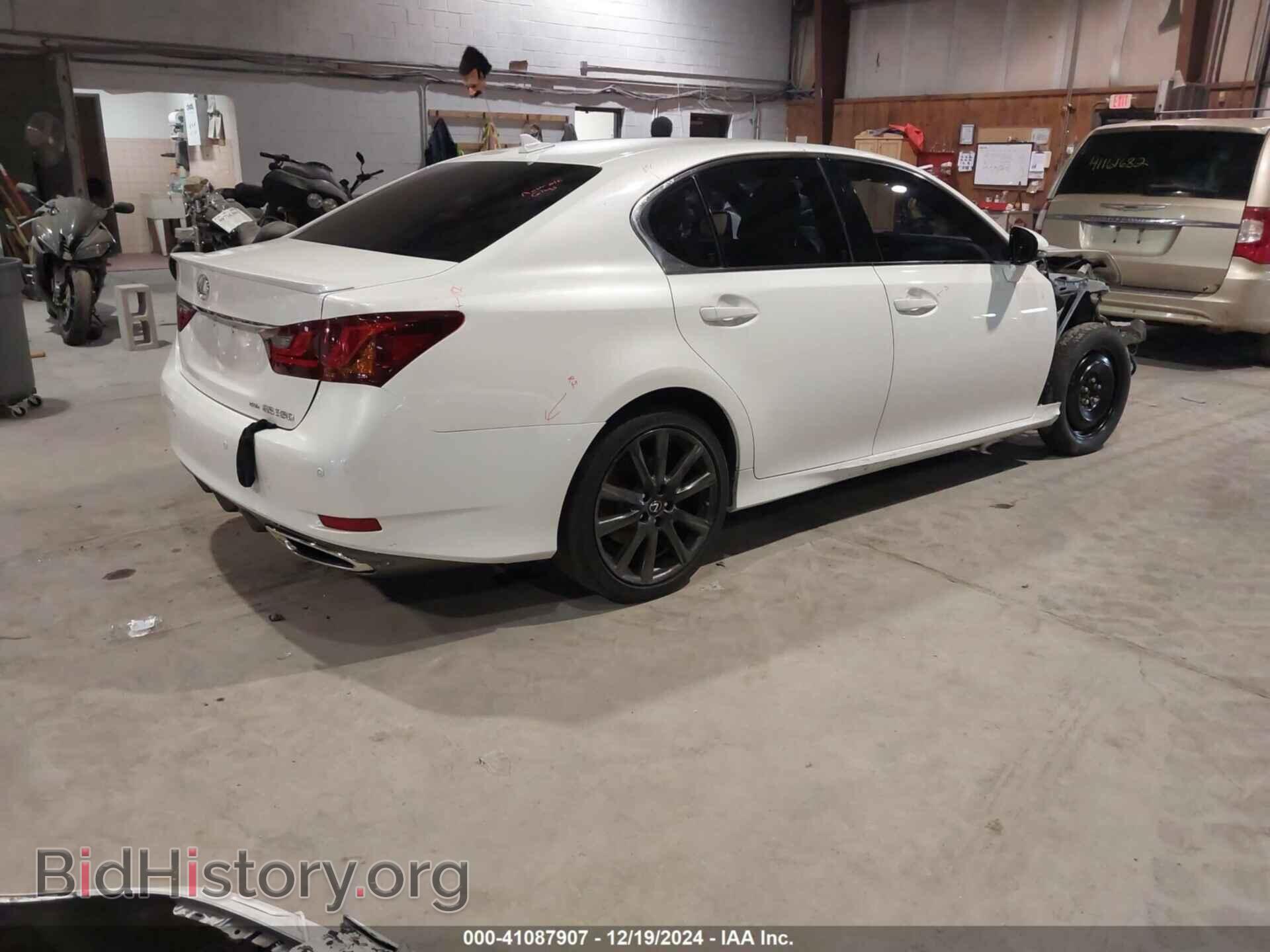 2013 LEXUS GS - VIN: JTHCE1BL3D5009116 - Photo 4