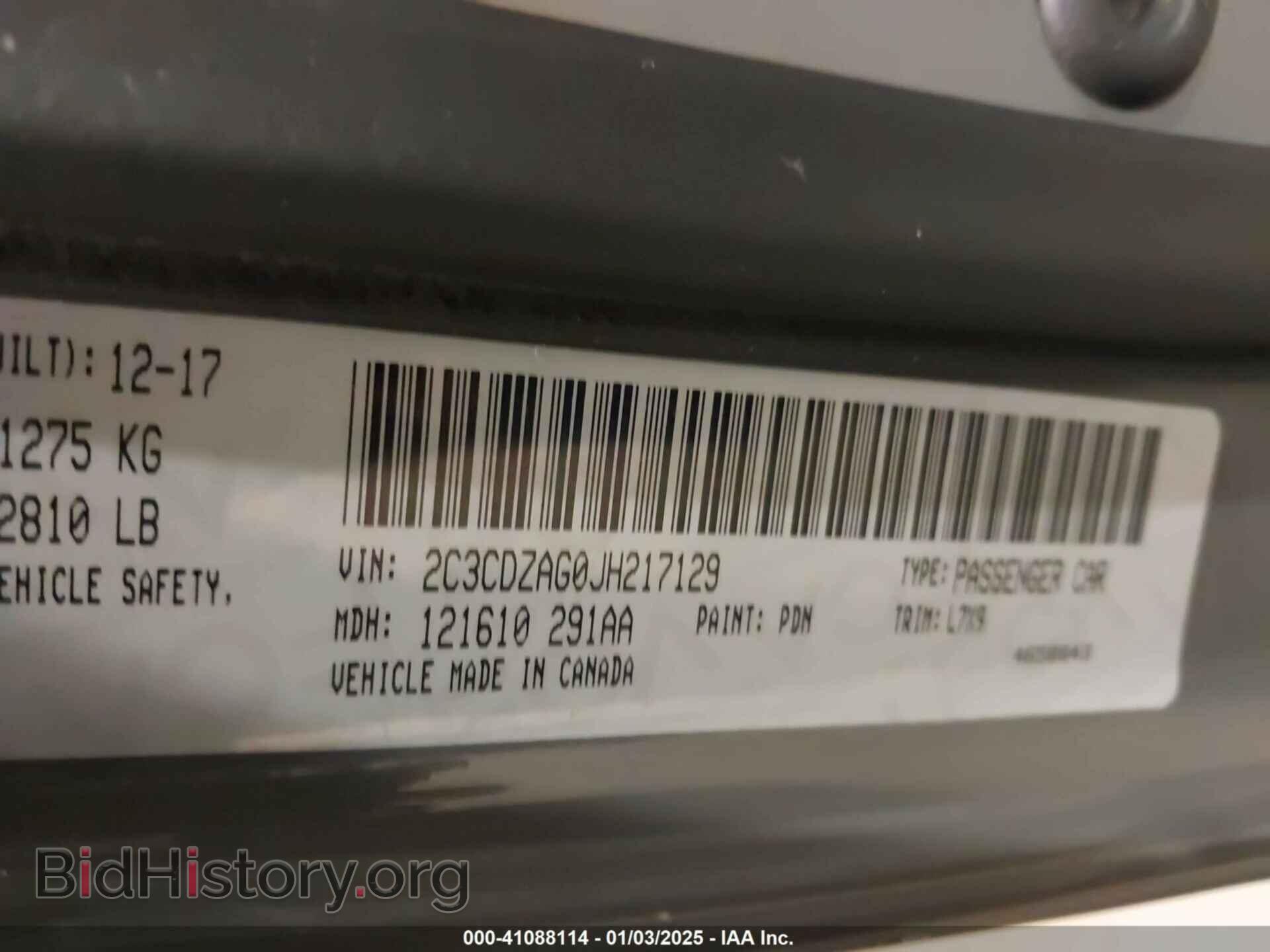 2018 DODGE CHALLENGER - VIN: 2C3CDZAG0JH217129 - Фото 9