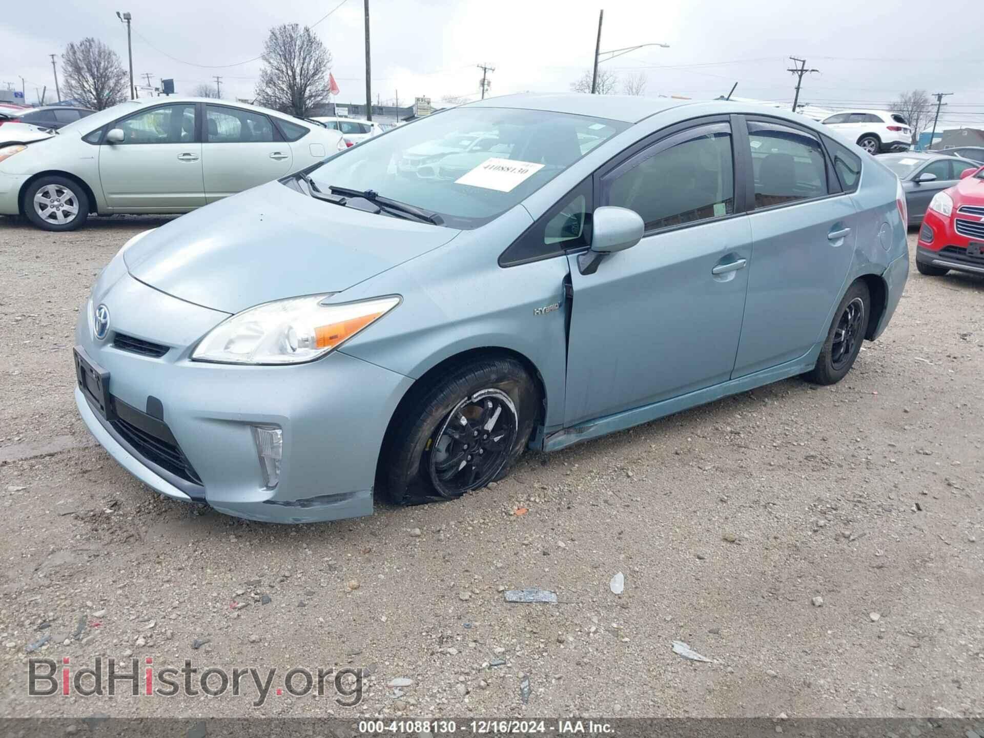 2012 TOYOTA PRIUS - VIN: JTDKN3DU9C1505199 - Фото 2