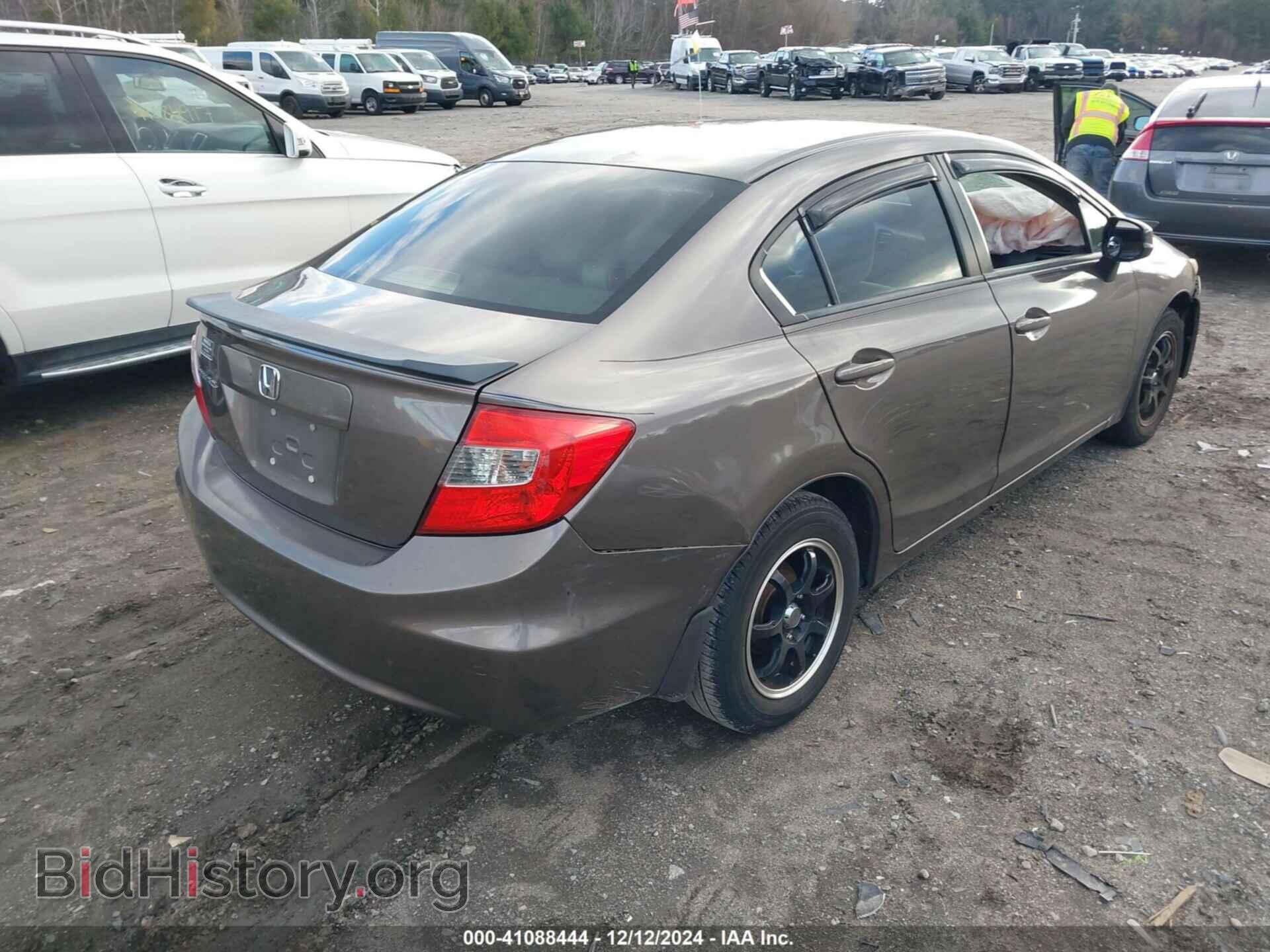 2012 HONDA CIVIC - VIN: 2HGFB2F5XCH518928 - Фото 4