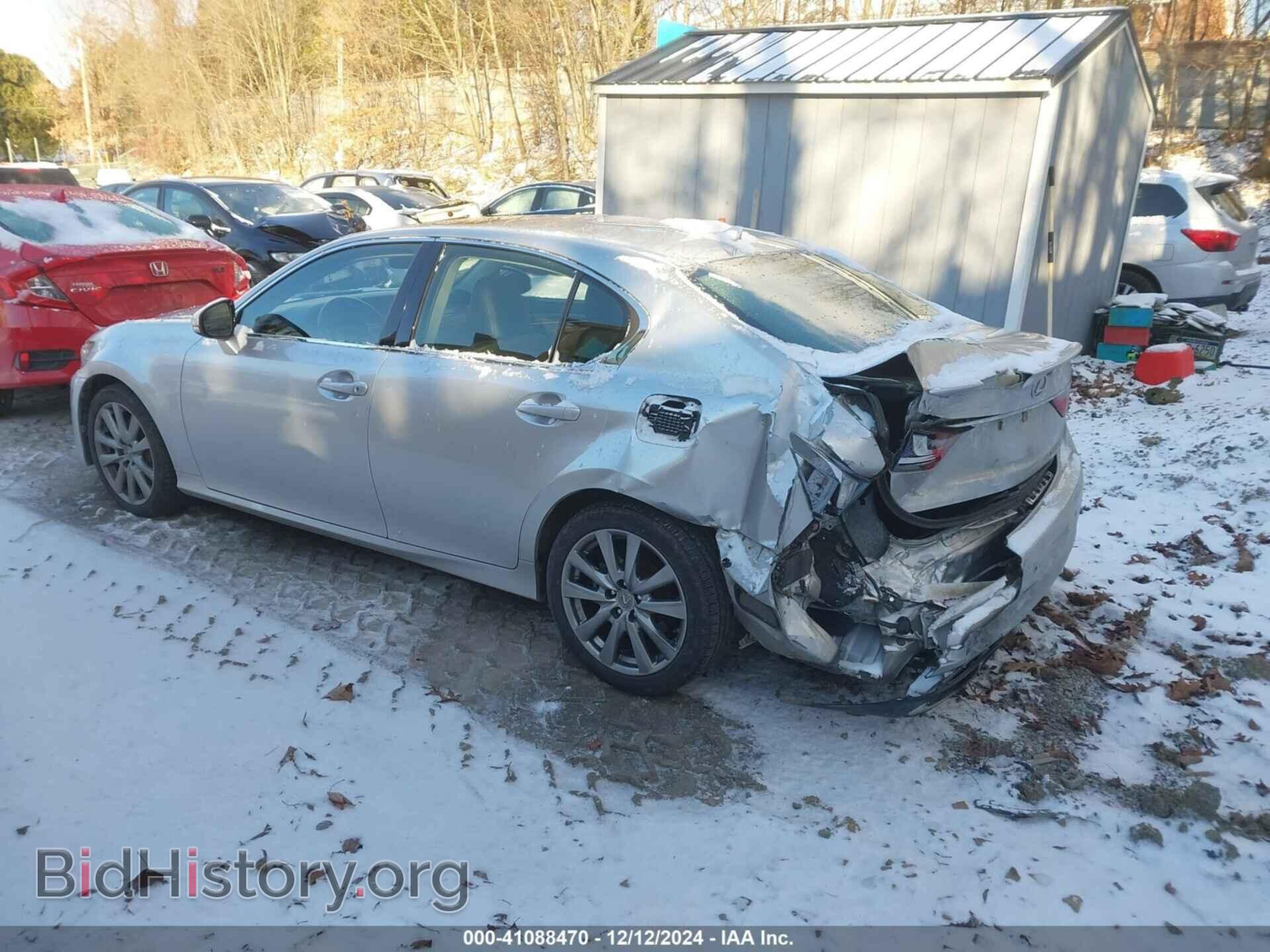 2013 LEXUS GS 350 - VIN: JTHCE1BLXD5017309 - Фото 3