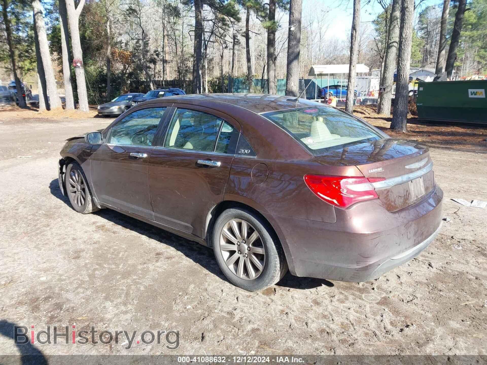 2013 CHRYSLER 200 - VIN: 1C3CCBCG7DN629356 - Фото 3