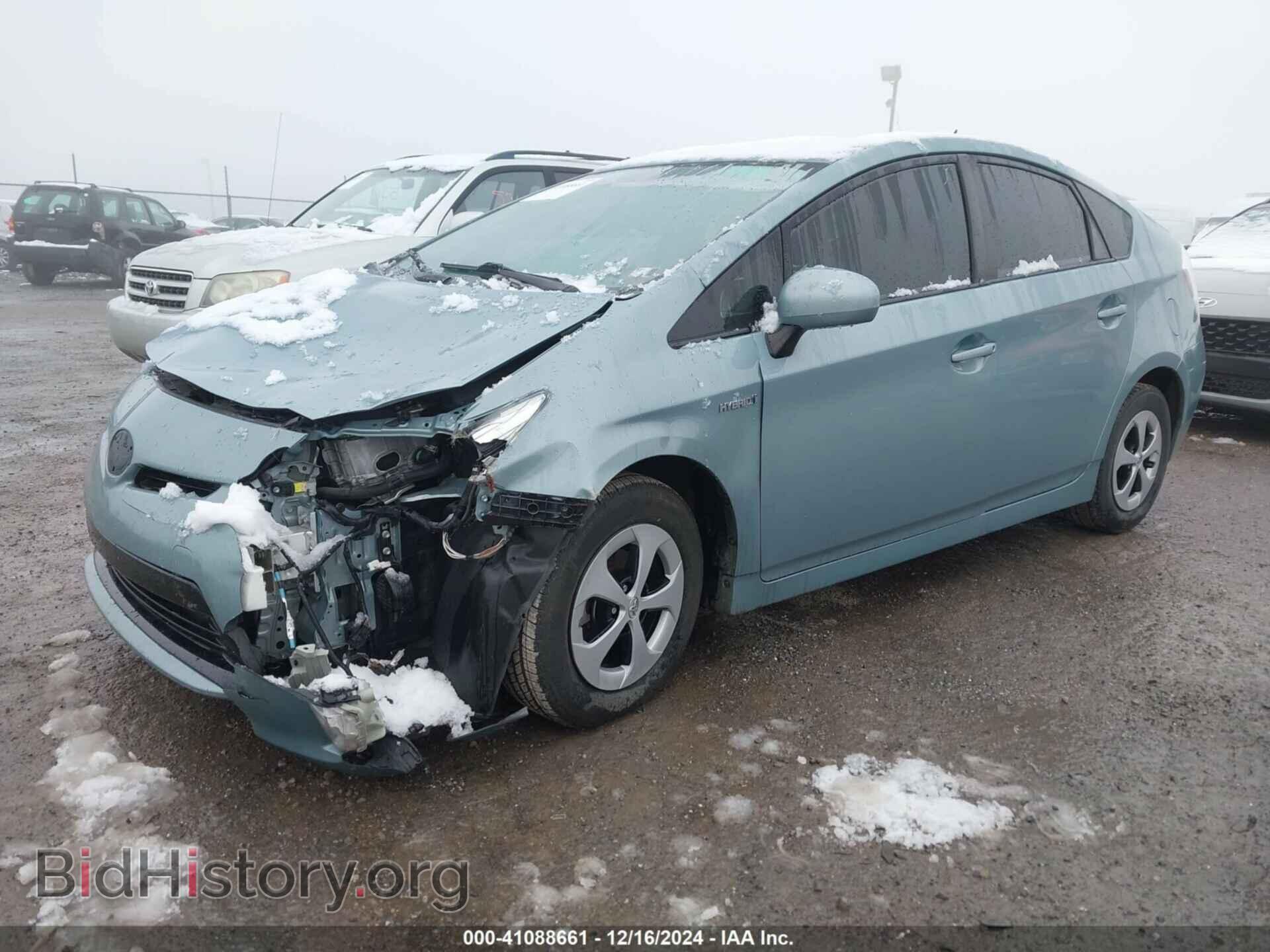 2013 TOYOTA PRIUS - VIN: JTDKN3DU5D5690720 - Фото 2