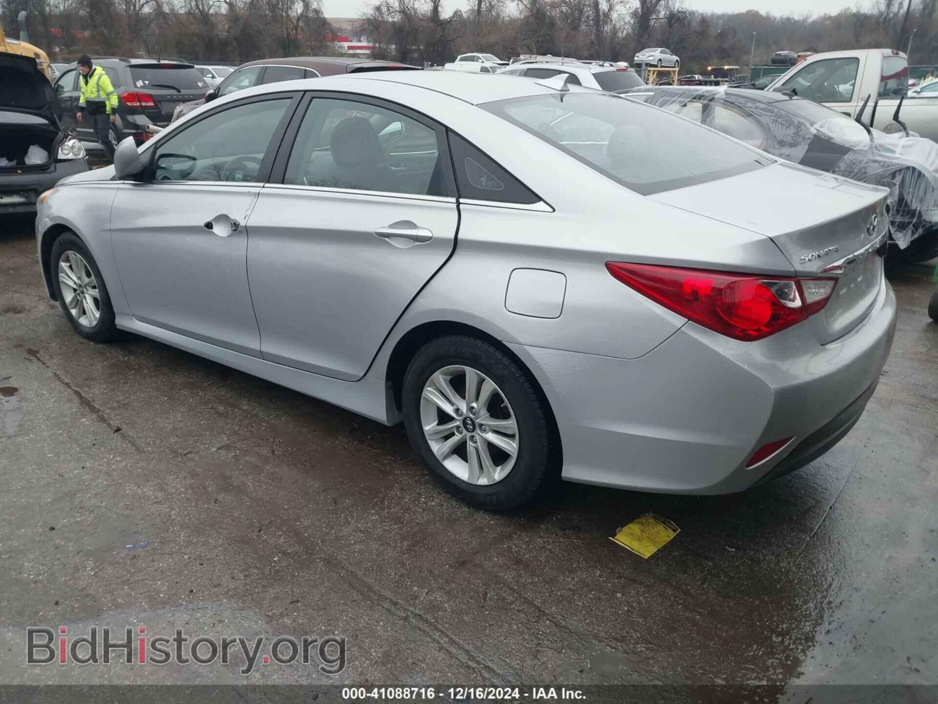 2014 HYUNDAI SONATA - VIN: 5NPEB4AC4EH837201 - Фото 3
