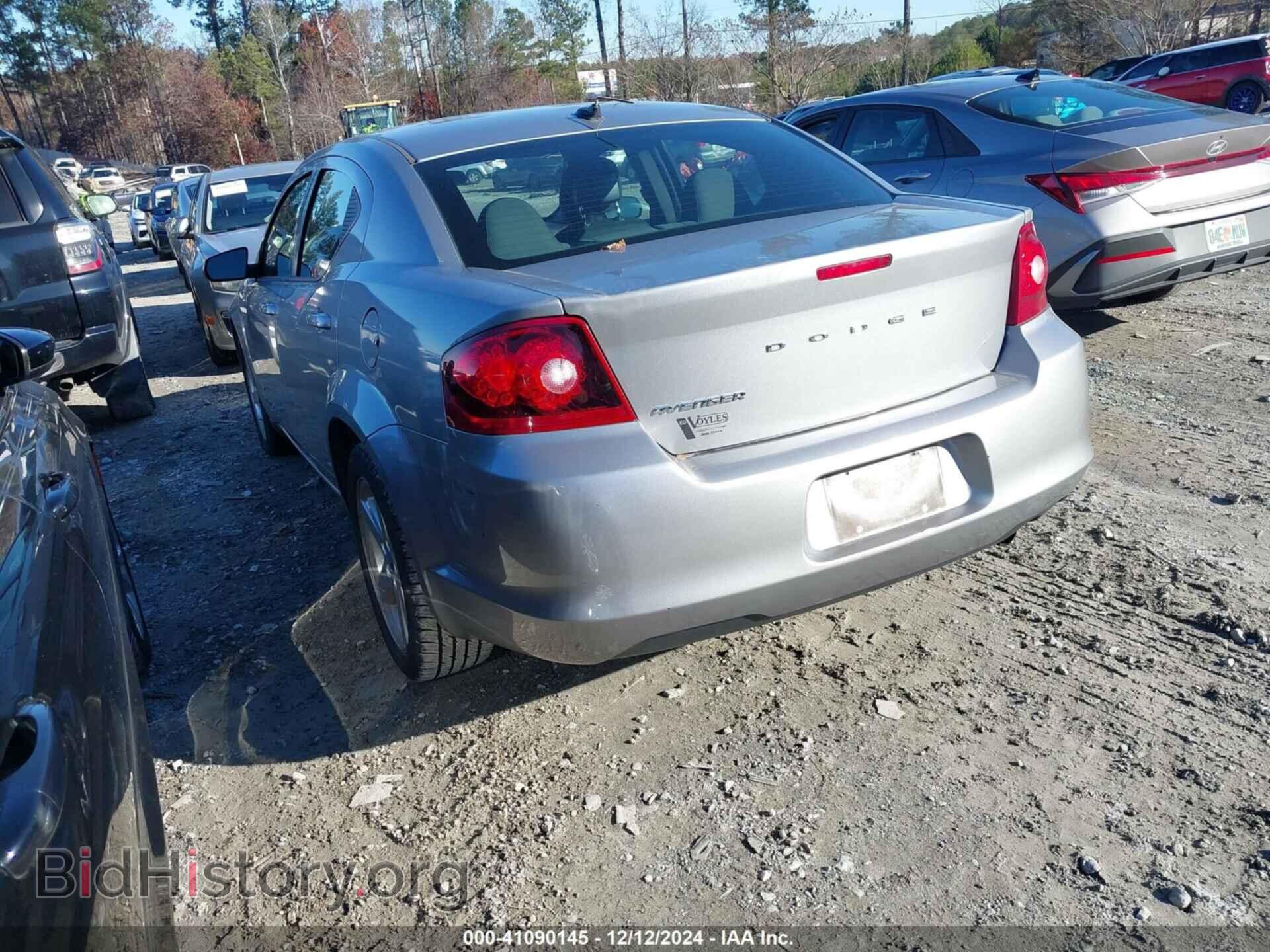 2013 DODGE AVENGER - VIN: 1C3CDZAB5DN607322 - Фото 3