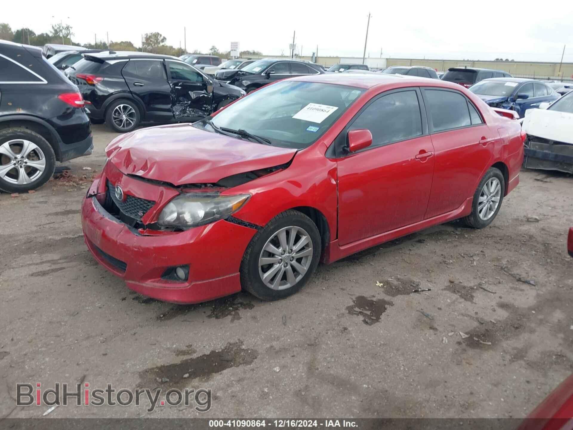 2010 TOYOTA COROLLA - VIN: 2T1BU4EE5AC459024 - Фото 2
