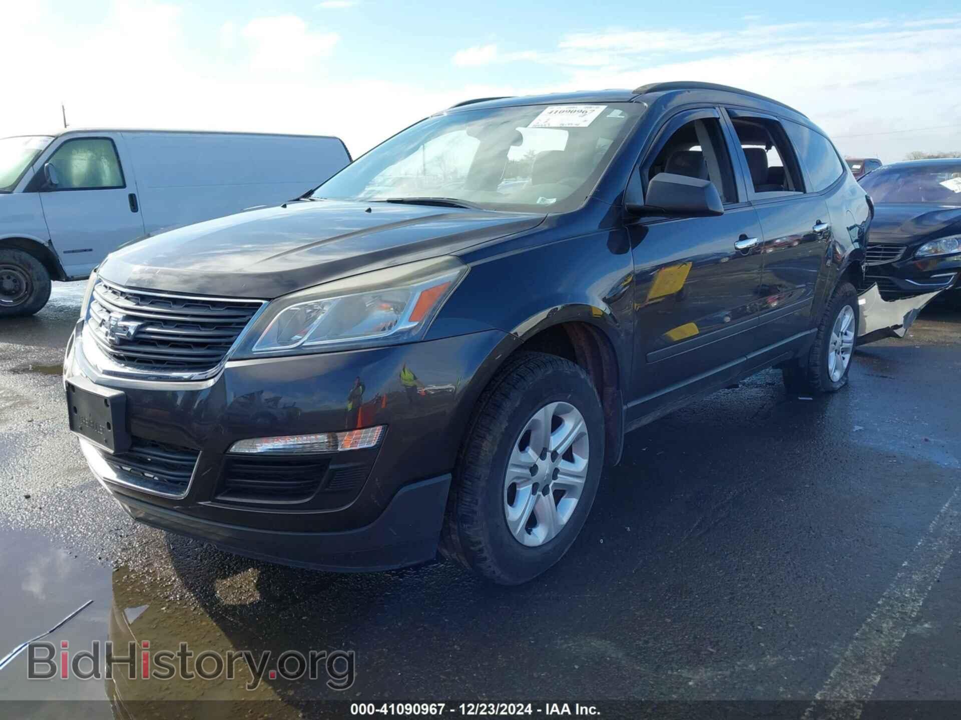 2013 CHEVROLET TRAVERSE - VIN: 1GNKRFED7DJ243079 - Фото 2