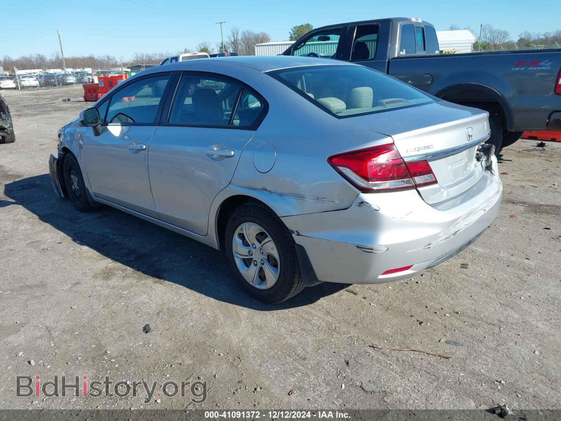 2013 HONDA CIVIC - VIN: 2HGFB2F58DH593743 - Фото 3