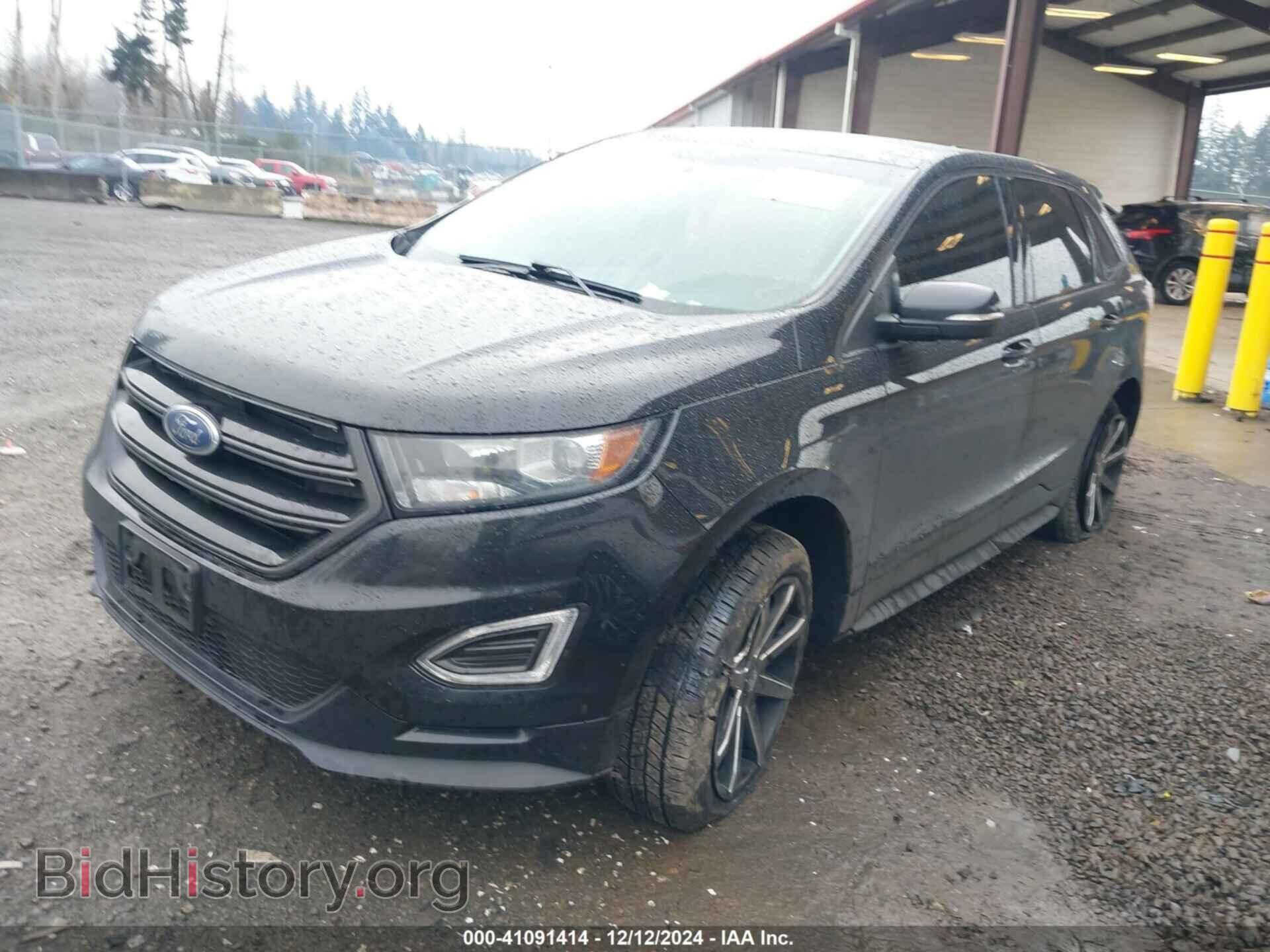 2015 FORD EDGE - VIN: 2FMTK4AP2FBC35545 - Фото 2