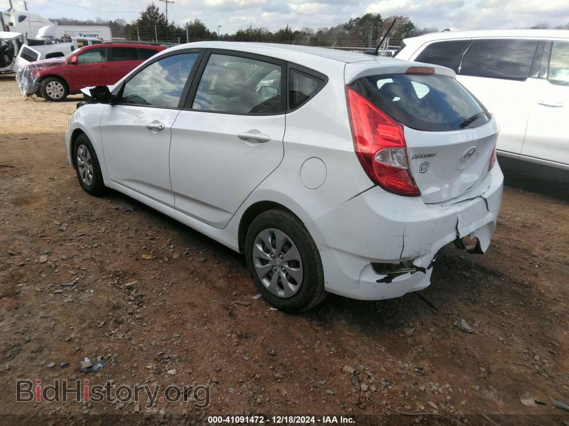 2017 HYUNDAI ACCENT - VIN: KMHCT5AE6HU338935 - Фото 3