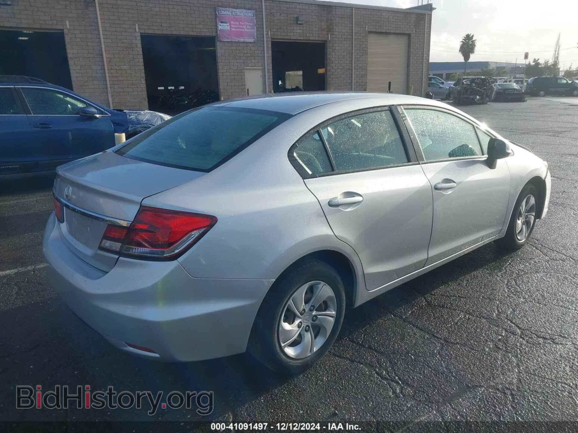 2013 HONDA CIVIC - VIN: 19XFB2F55DE224347 - Фото 4