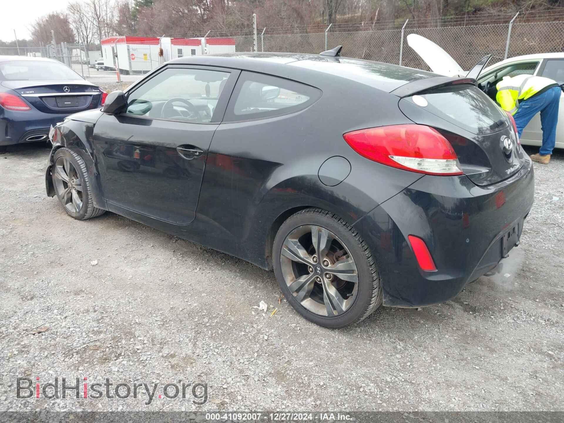 2012 HYUNDAI VELOSTER - VIN: KMHTC6AD2CU077793 - Фото 3