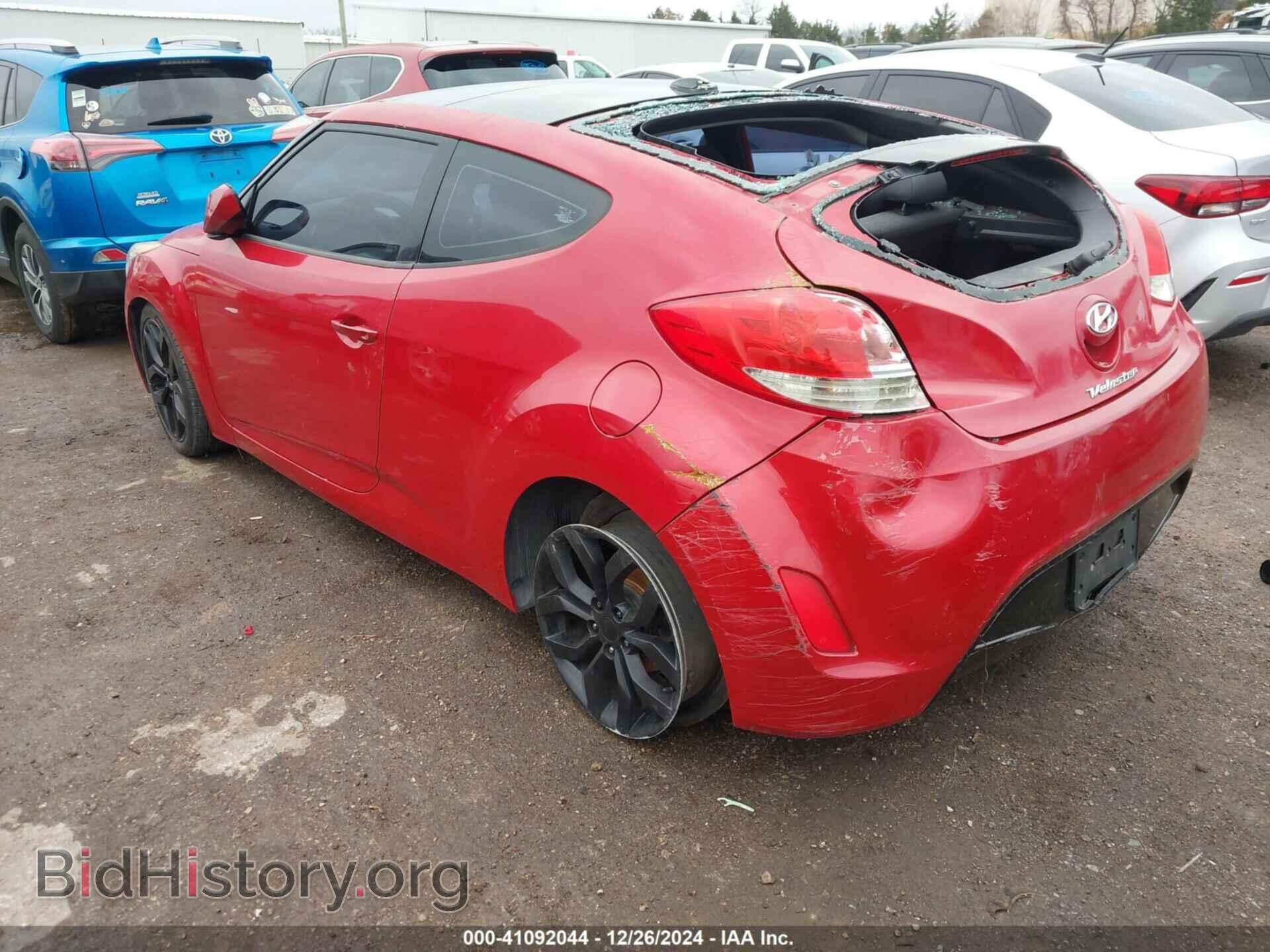 2013 HYUNDAI VELOSTER - VIN: KMHTC6AD5DU093486 - Фото 3
