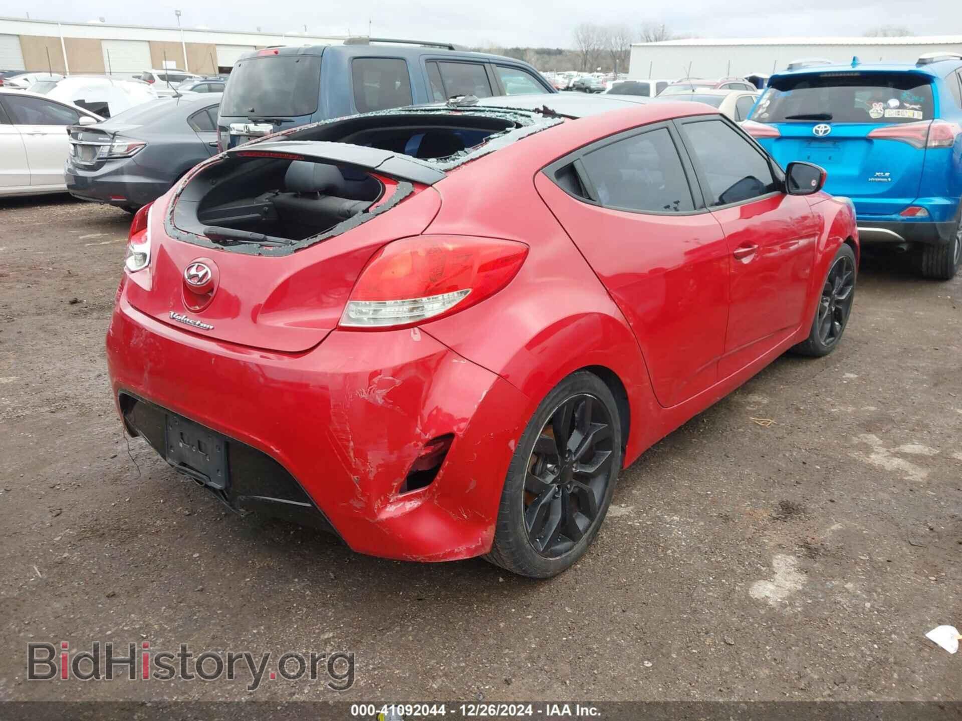 2013 HYUNDAI VELOSTER - VIN: KMHTC6AD5DU093486 - Фото 4