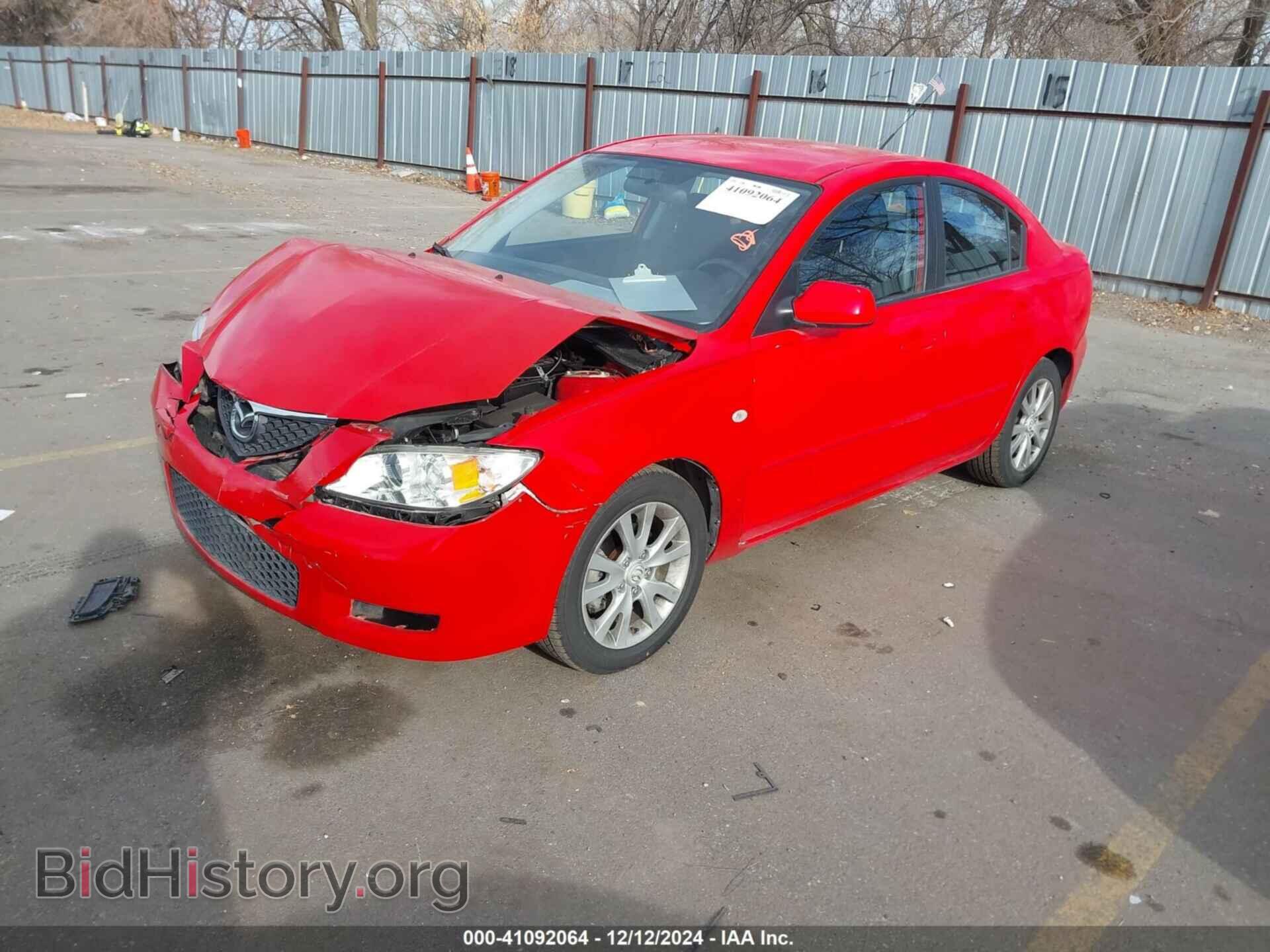 2007 MAZDA MAZDA3 - VIN: JM1BK32F971745453 - Фото 2