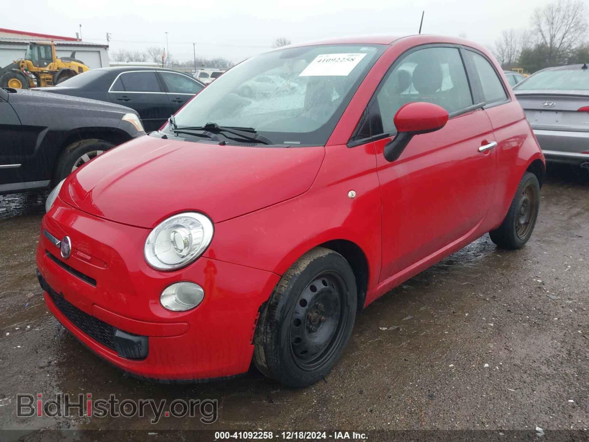 2012 FIAT 500 - VIN: 3C3CFFAR0CT190406 - Photo 2