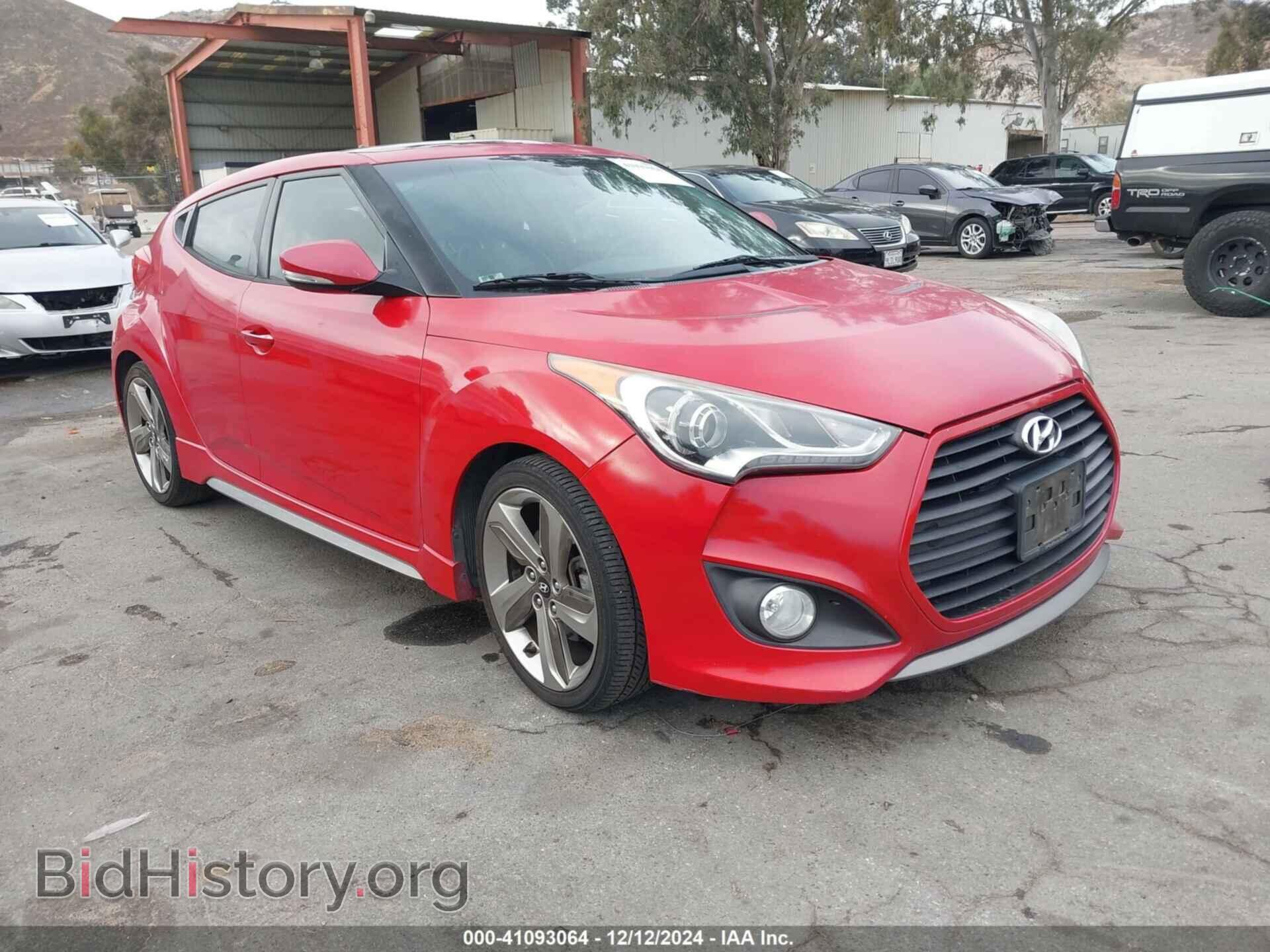 Фотография KMHTC6AE7DU124357 - HYUNDAI VELOSTER 2013