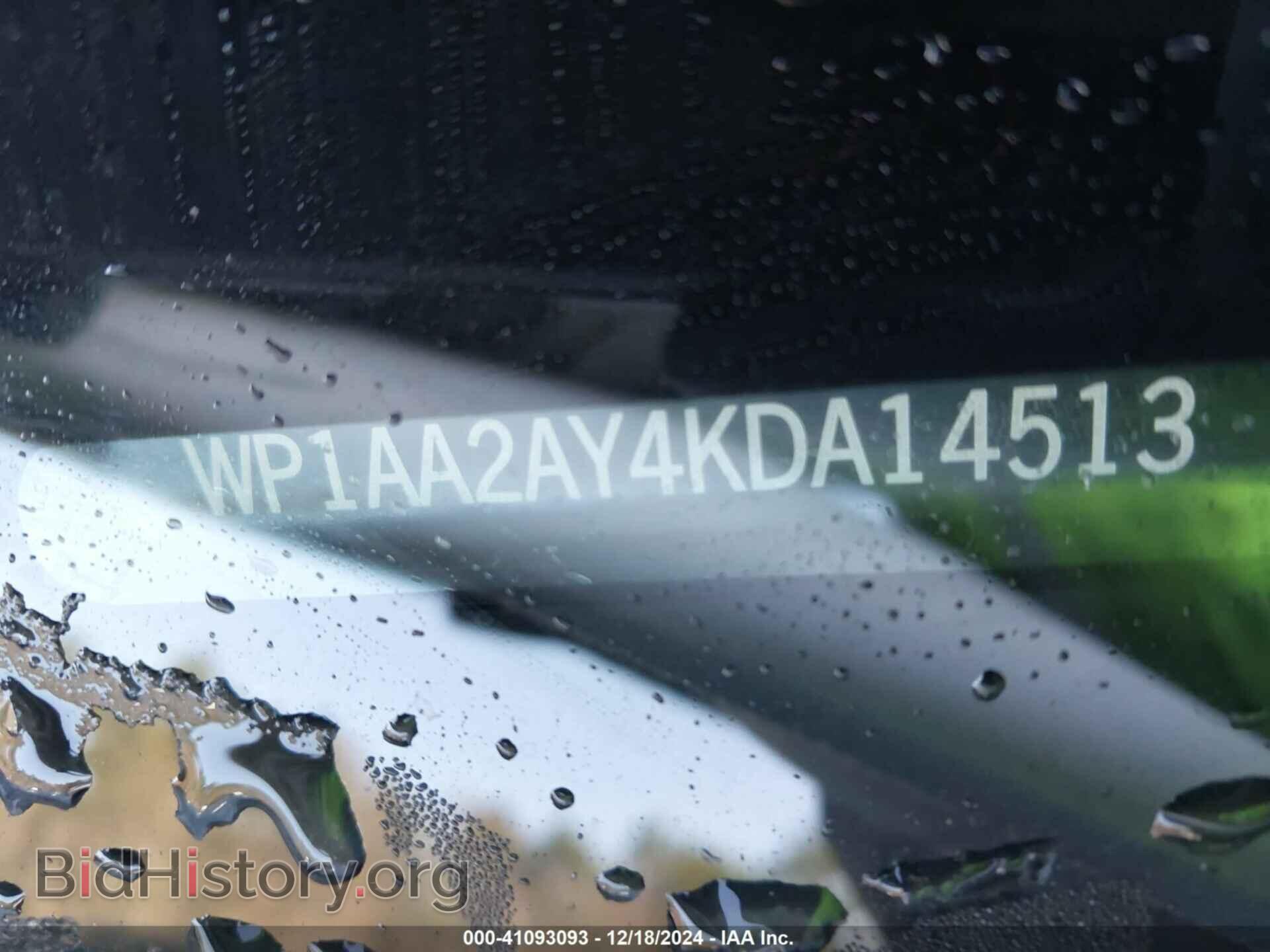 2019 PORSCHE CAYENNE - VIN: WP1AA2AY4KDA14513 - Фото 9