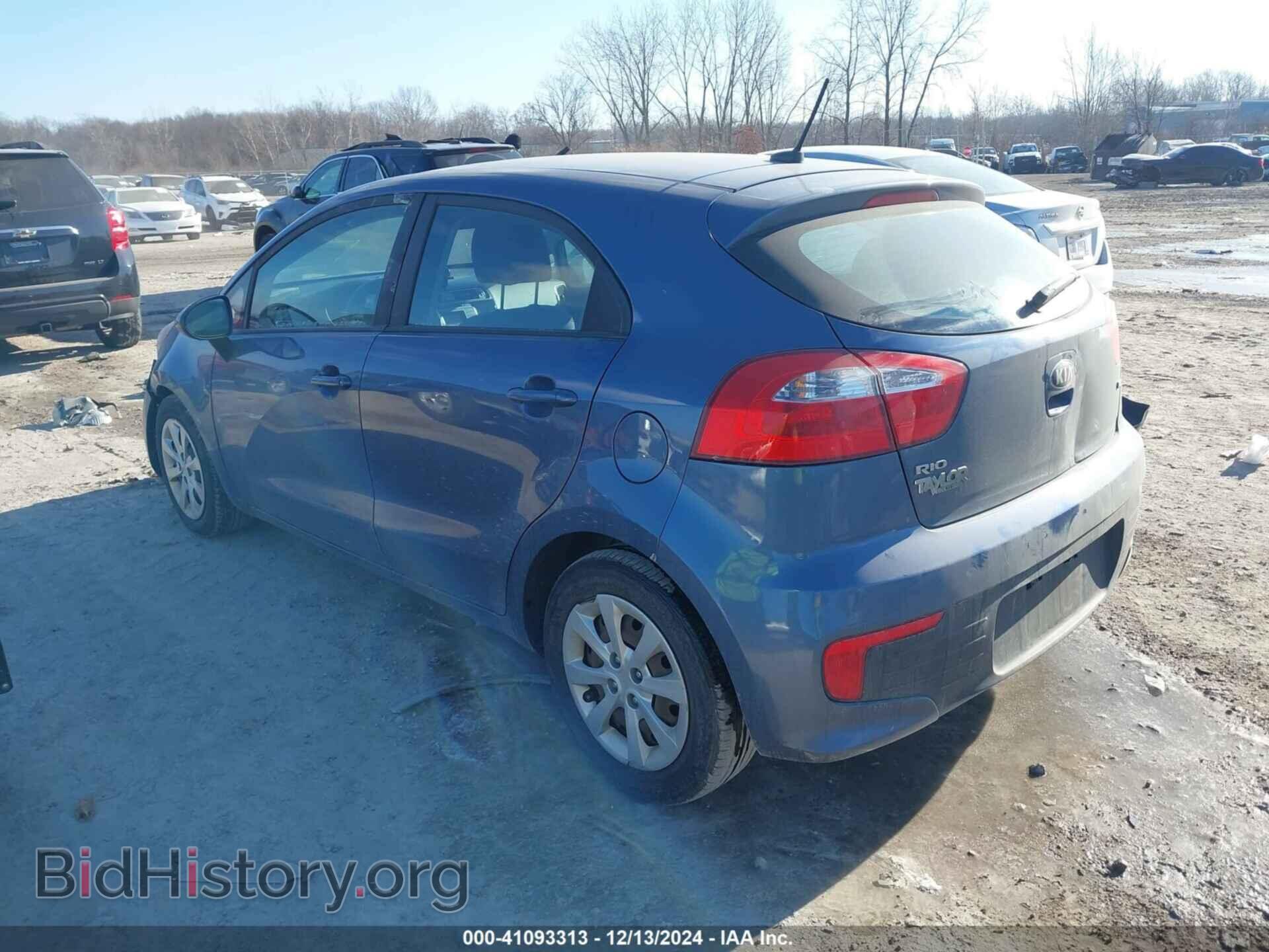 2016 KIA RIO - VIN: KNADM5A38G6686255 - Фото 3