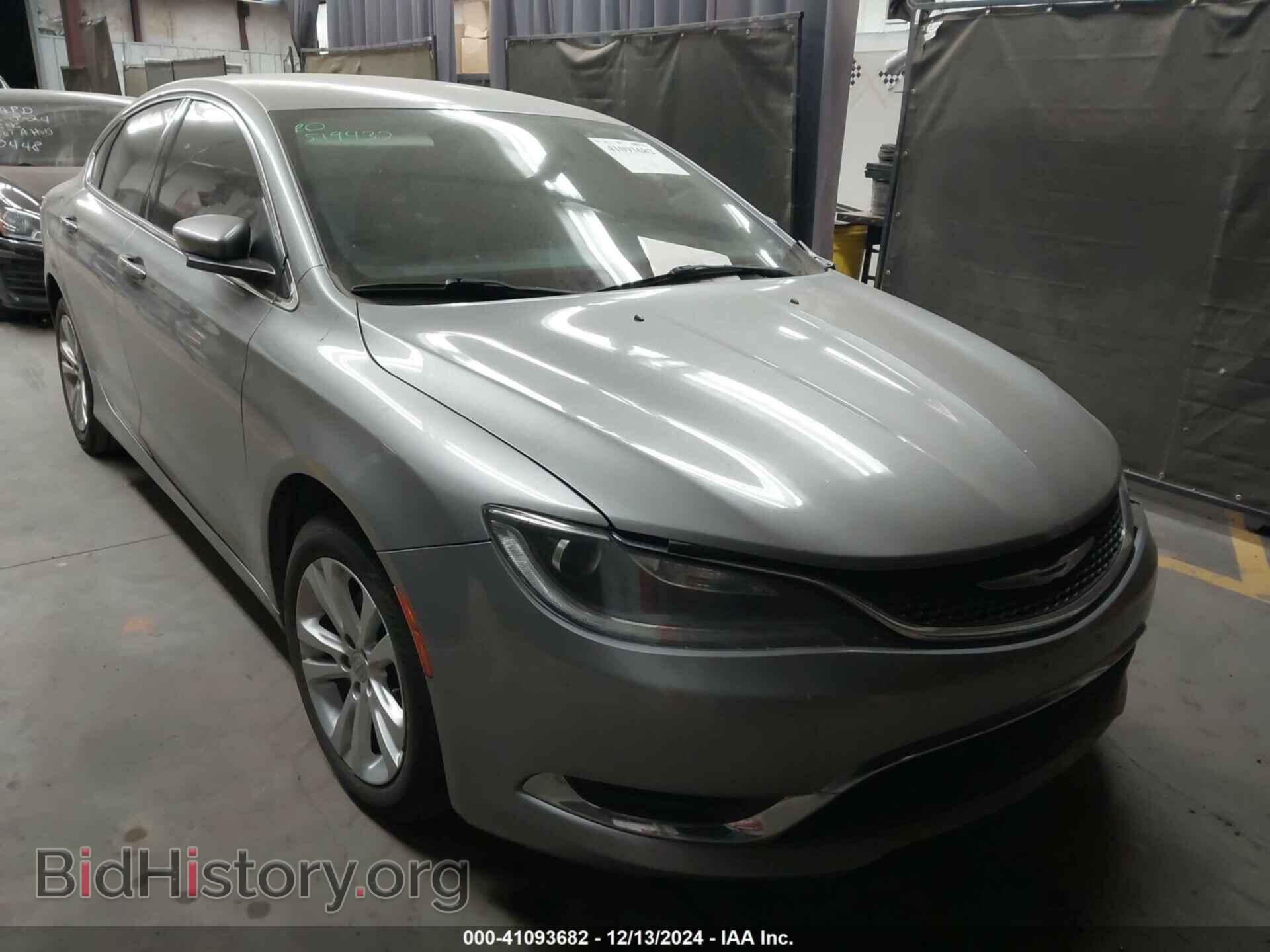 Фотография 1C3CCCAB1GN169791 - CHRYSLER 200 2016