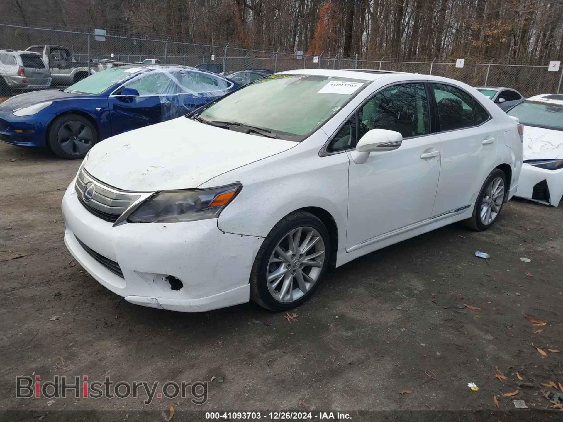 2010 LEXUS HS 250H - VIN: JTHBB1BA1A2001628 - Фото 2