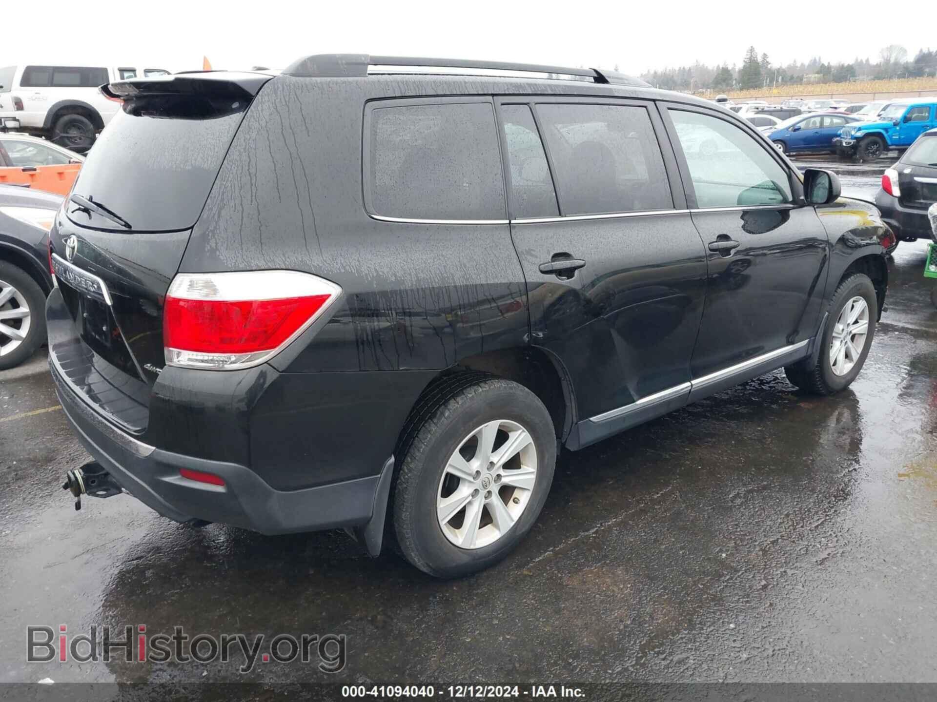 2012 TOYOTA HIGHLANDER - VIN: 5TDBK3EH5CS157849 - Фото 4