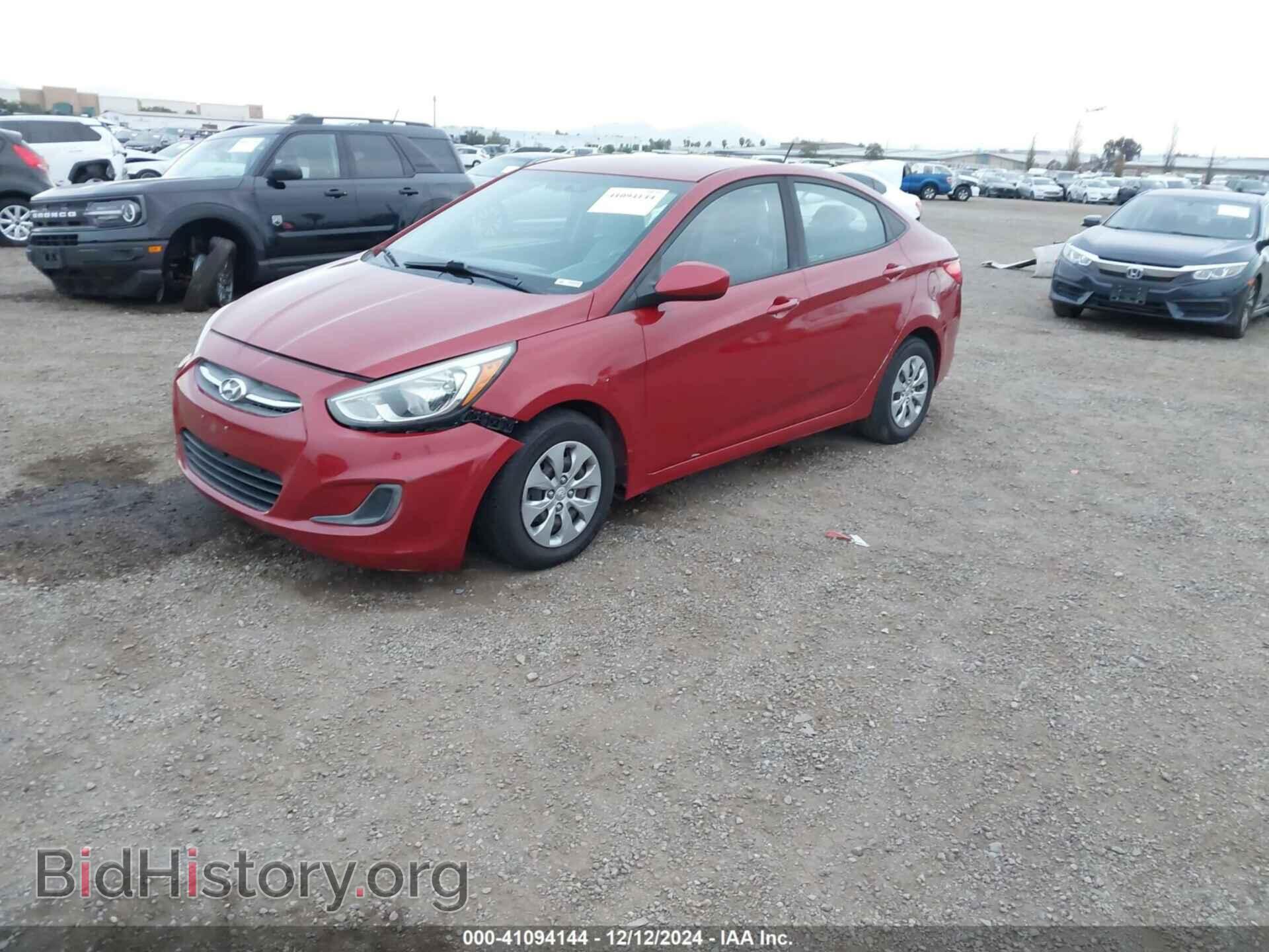 2017 HYUNDAI ACCENT - VIN: KMHCT4AE0HU377692 - Фото 2