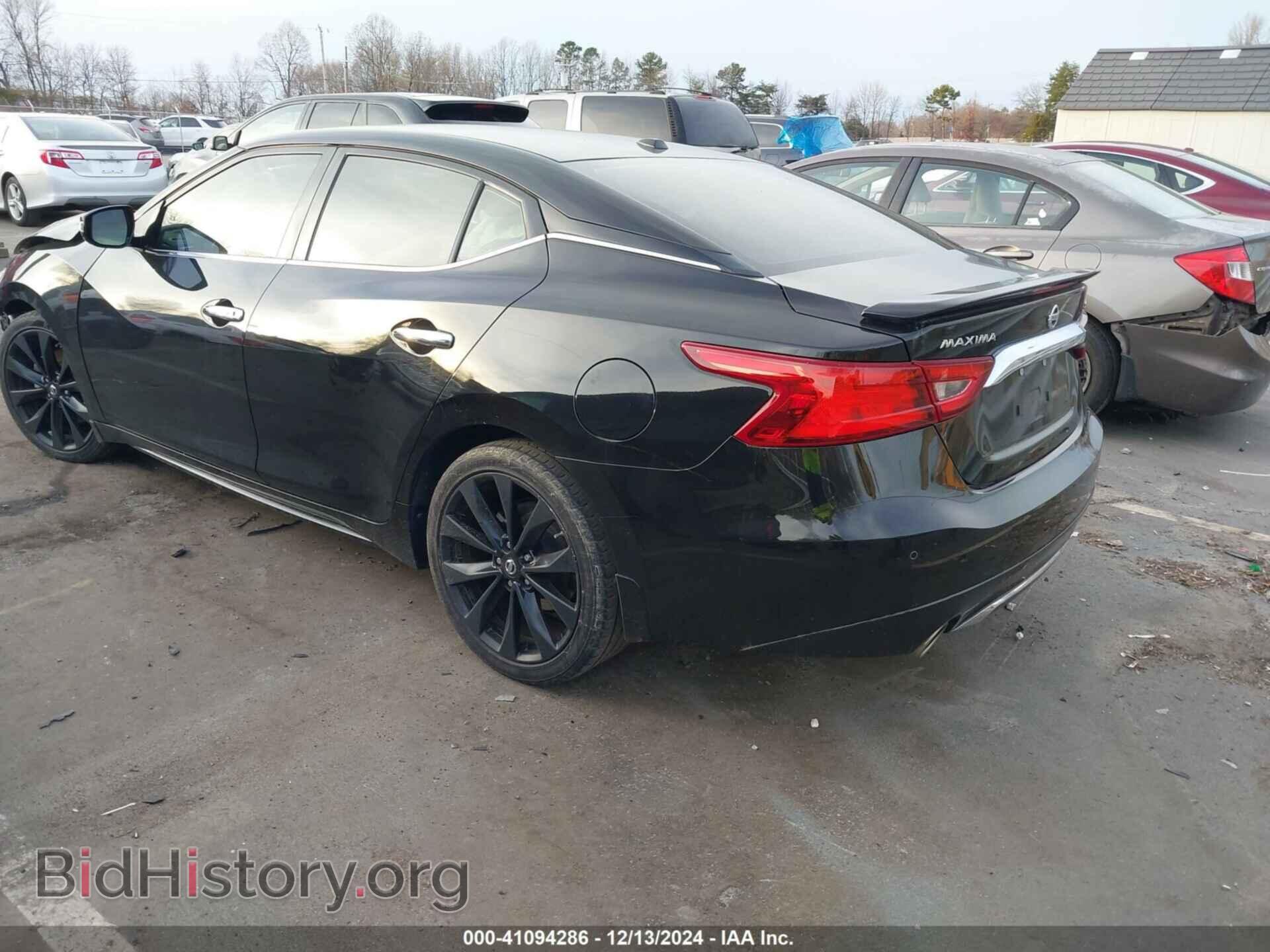 2016 NISSAN MAXIMA - VIN: 1N4AA6AP1GC438346 - Фото 3