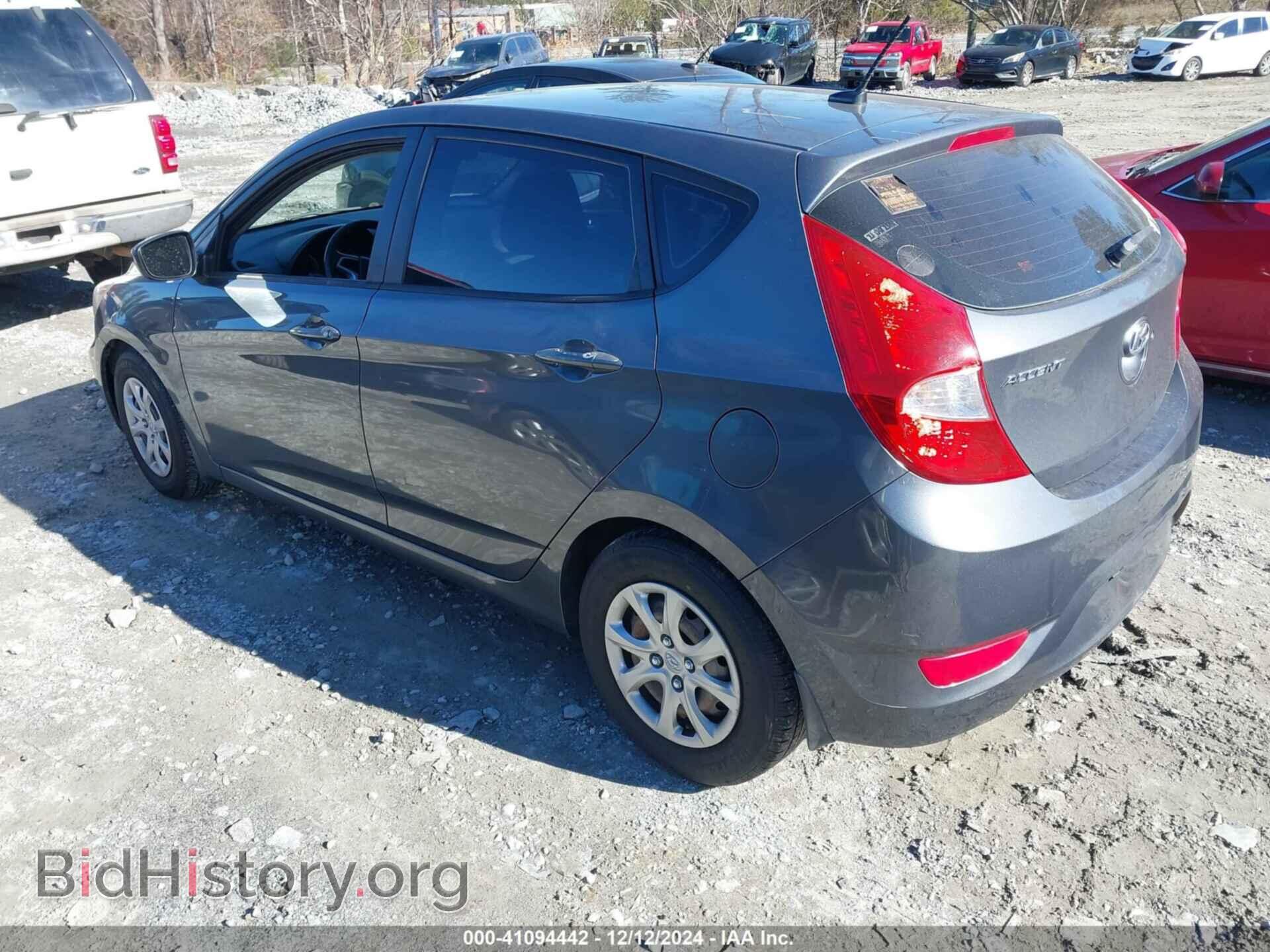 2013 HYUNDAI ACCENT - VIN: KMHCT5AEXDU083958 - Фото 3