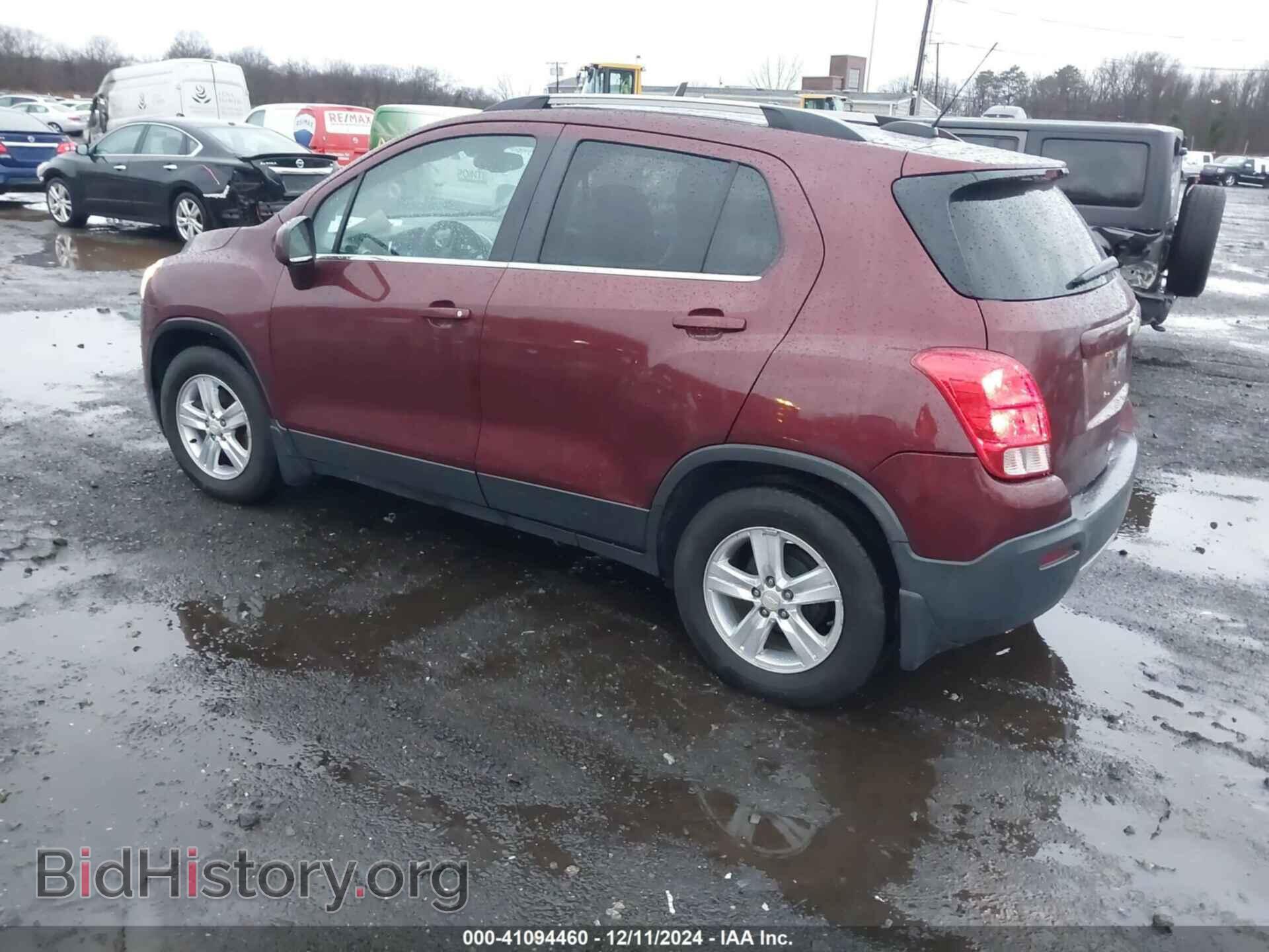 2016 CHEVROLET TRAX - VIN: 3GNCJLSB9GL228643 - Фото 3