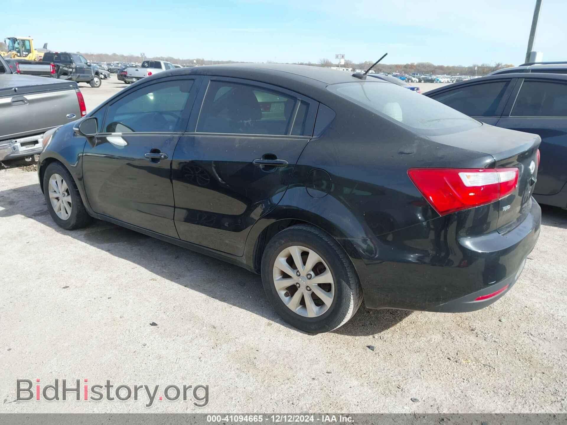 2013 KIA RIO - VIN: KNADN4A39D6096262 - Photo 3