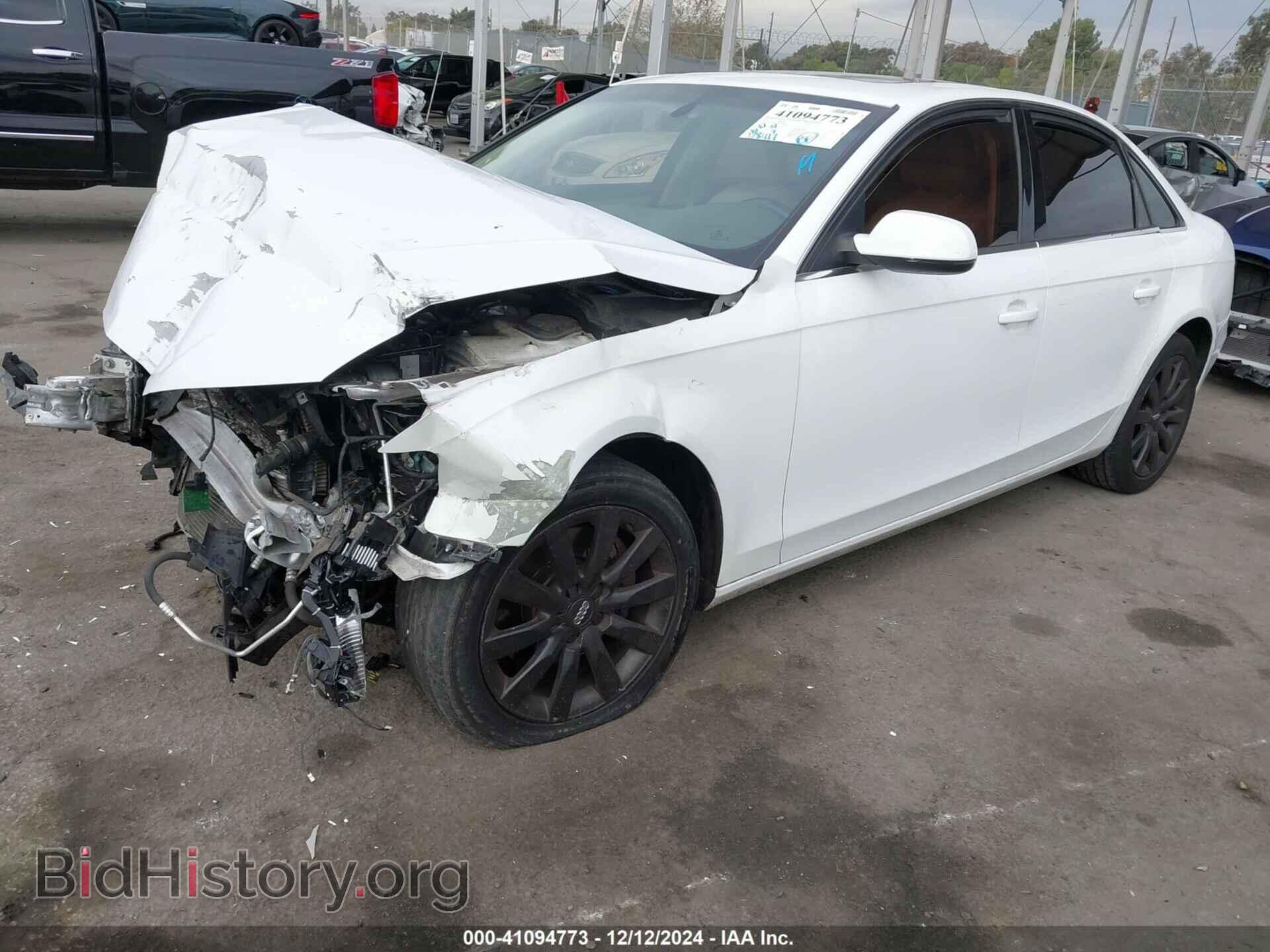 2013 AUDI A4 - VIN: WAUAFAFL9DN020800 - Фото 2