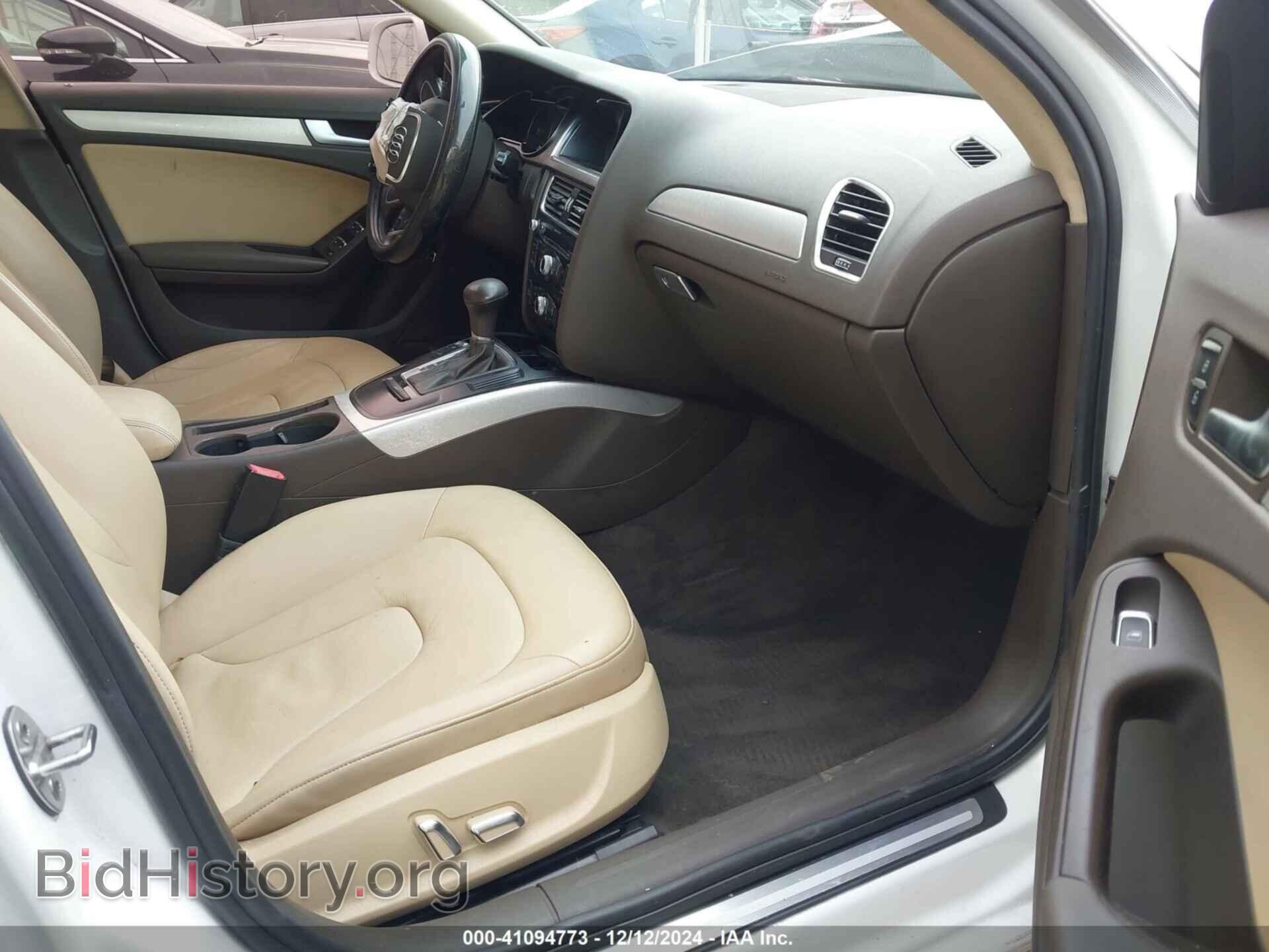2013 AUDI A4 - VIN: WAUAFAFL9DN020800 - Фото 5