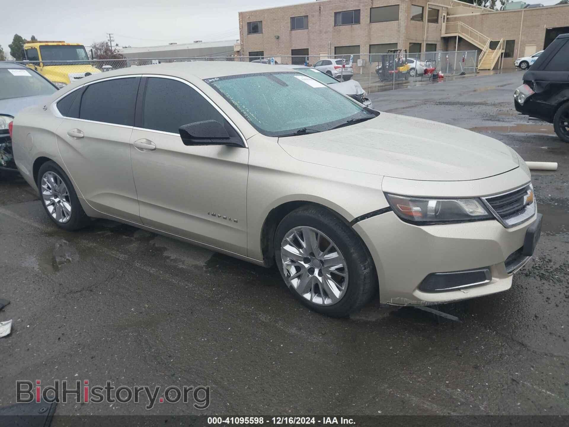 Фотография 2G11Y5SL6E9272432 - CHEVROLET IMPALA 2014