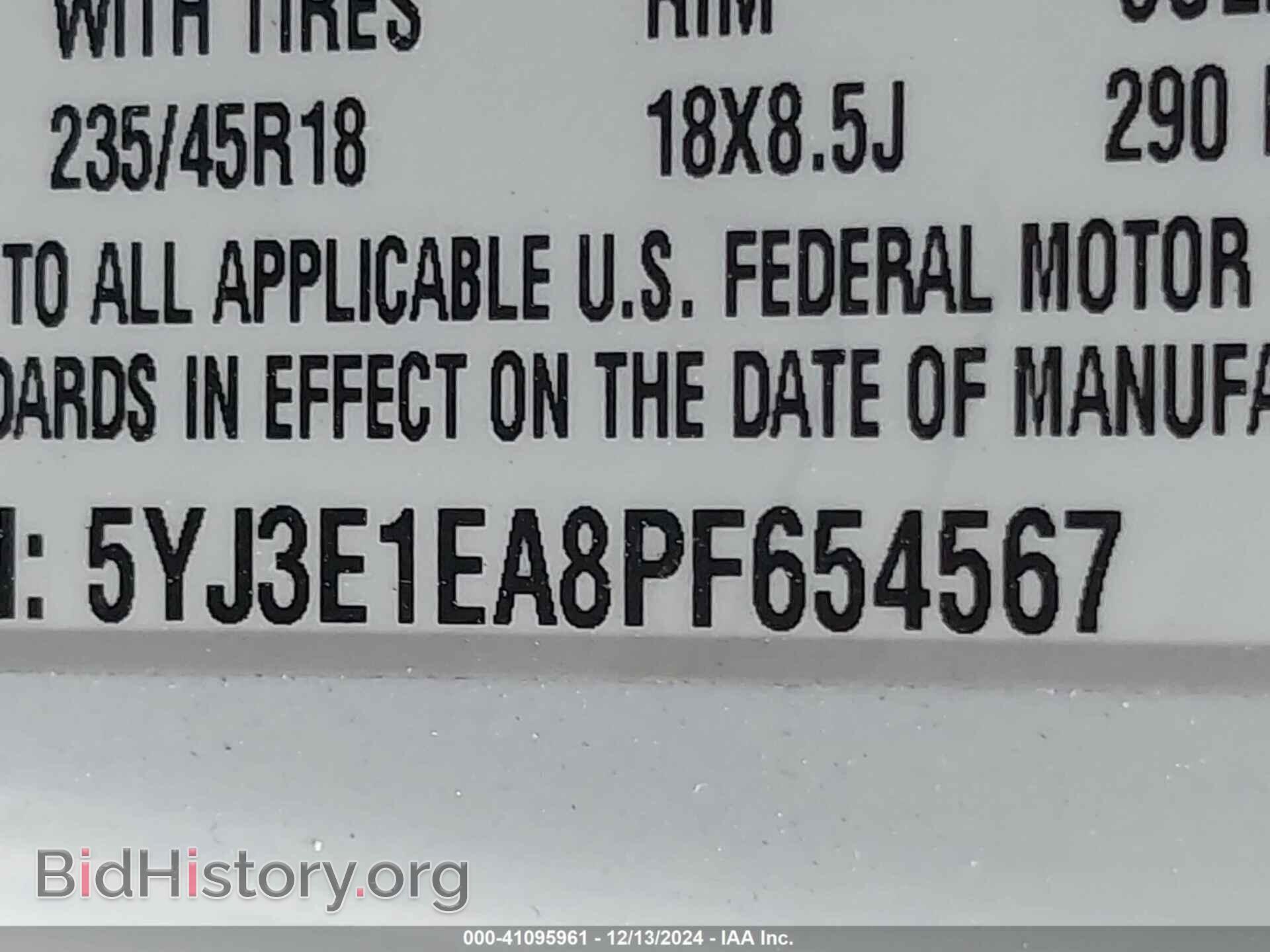 2023 TESLA MODEL 3 - VIN: 5YJ3E1EA8PF654567 - Фото 9