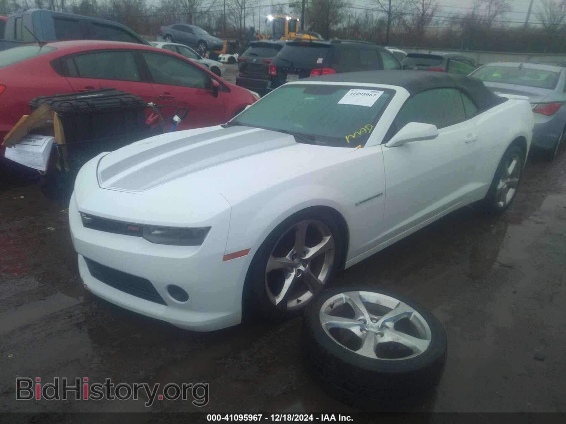 2015 CHEVROLET CAMARO - VIN: 2G1FF3D35F9235032 - Фото 2