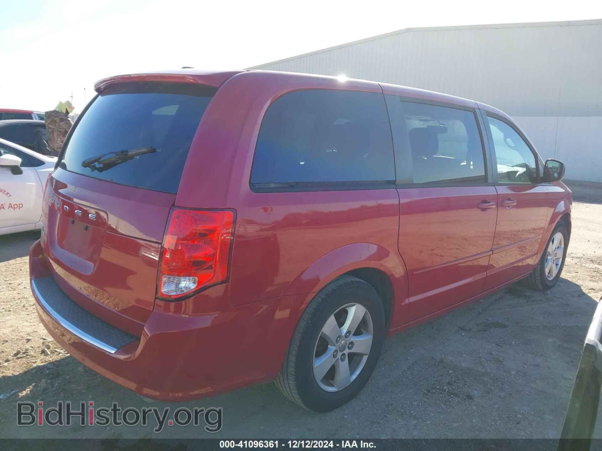 2013 DODGE GRAND CARAVAN - VIN: 2C4RDGBG8DR648616 - Фото 4