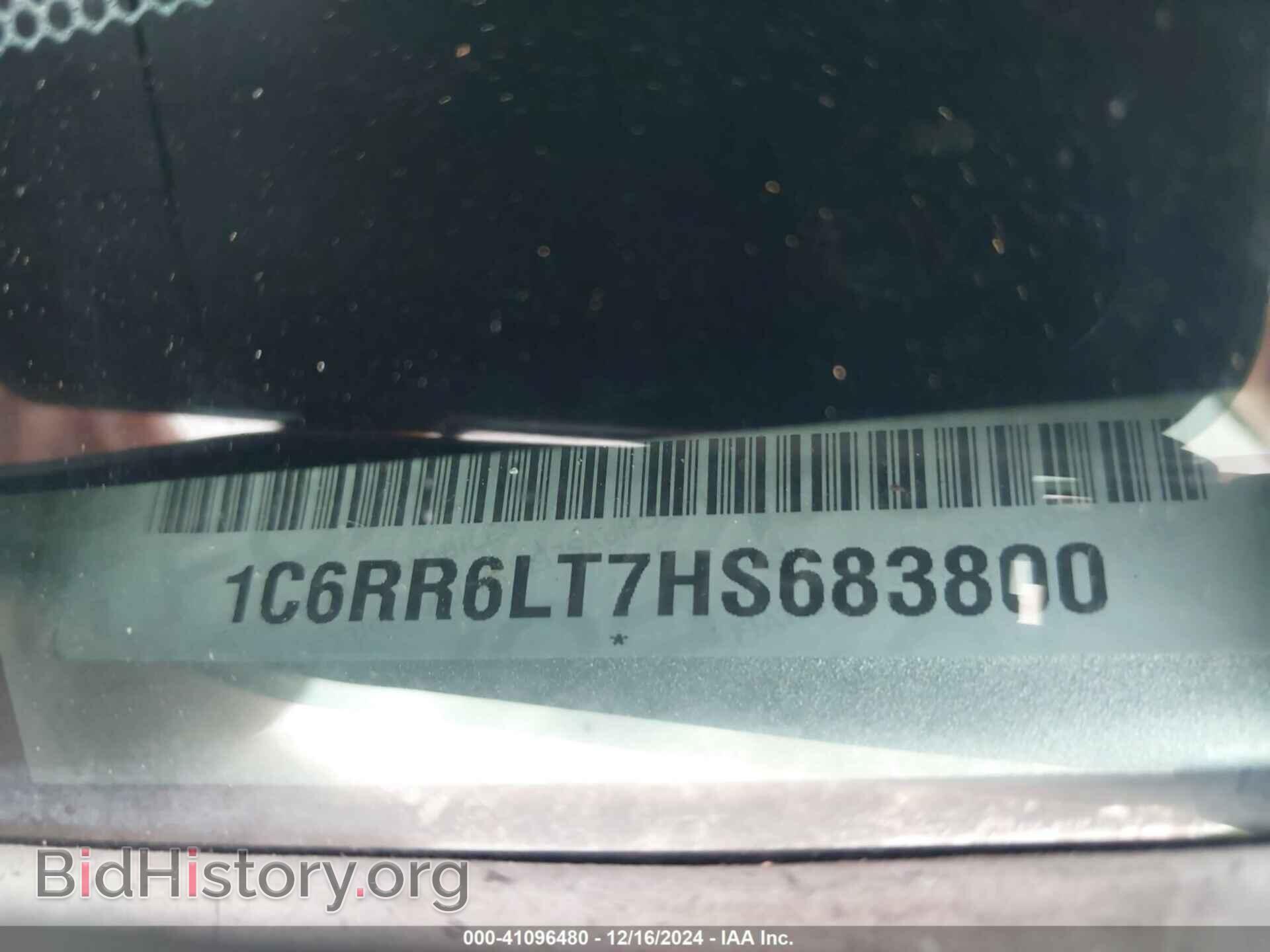 2017 RAM 1500 - VIN: 1C6RR6LT7HS683800 - Фото 9