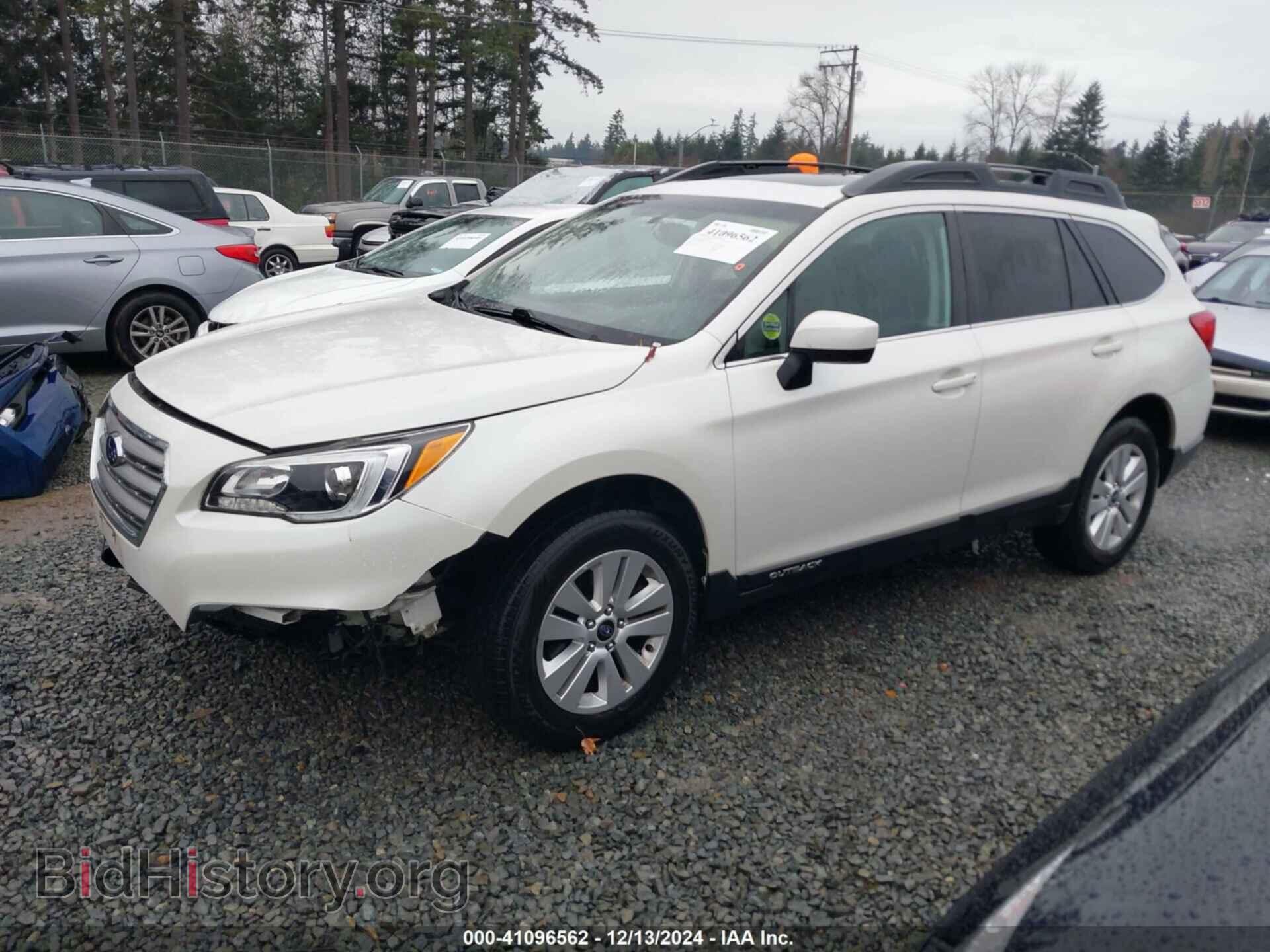 2015 SUBARU OUTBACK - VIN: 4S4BSBDC9F3245756 - Фото 2