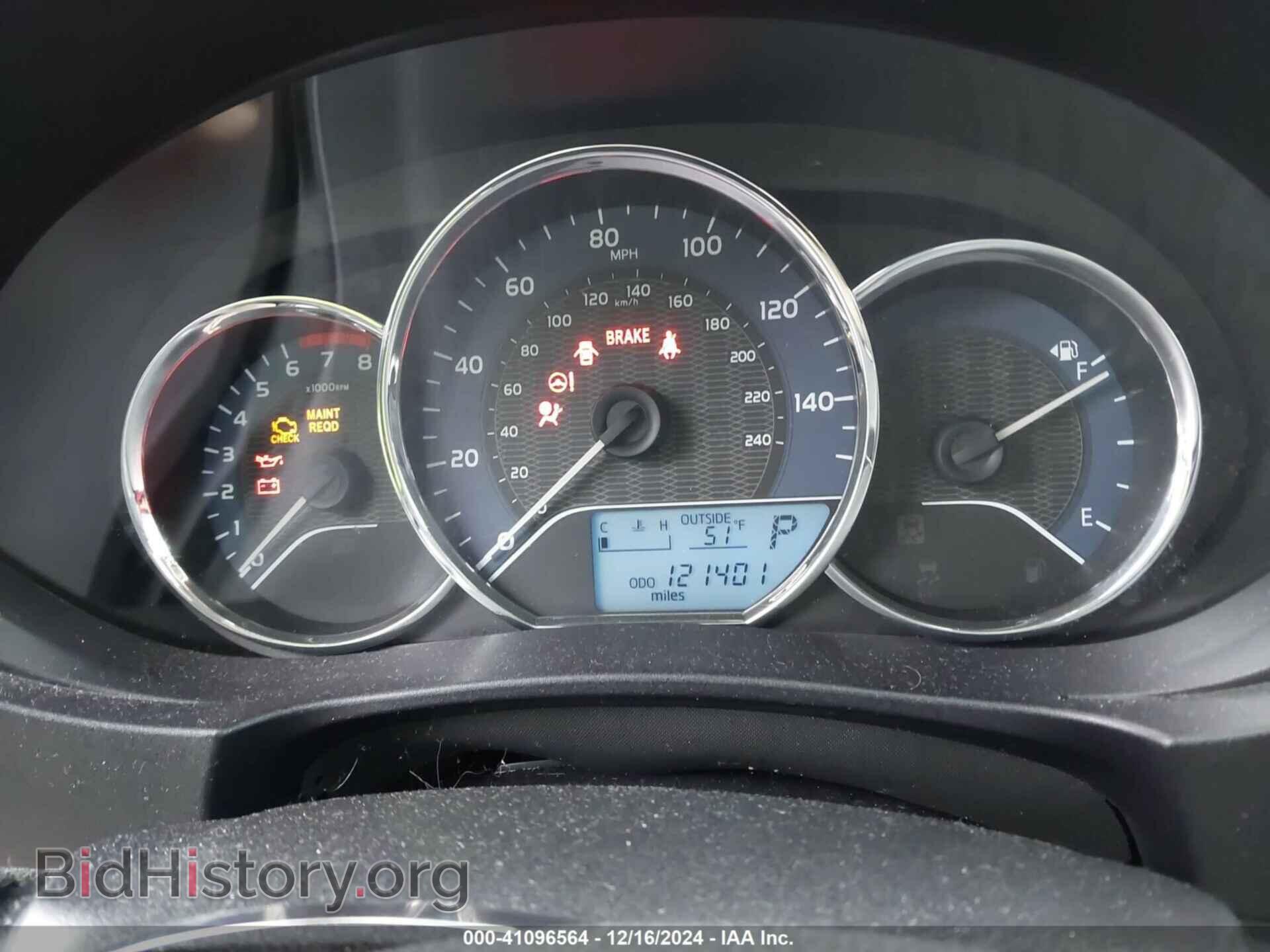 2014 TOYOTA COROLLA - VIN: 2T1BURHE2EC032253 - Фото 7